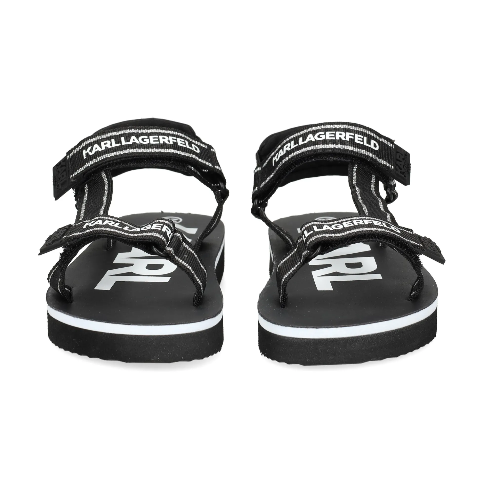 KARL LAGERFELD KIDS Sandalias, chanclas y albarcas de niña Z30001 09B NEGRO