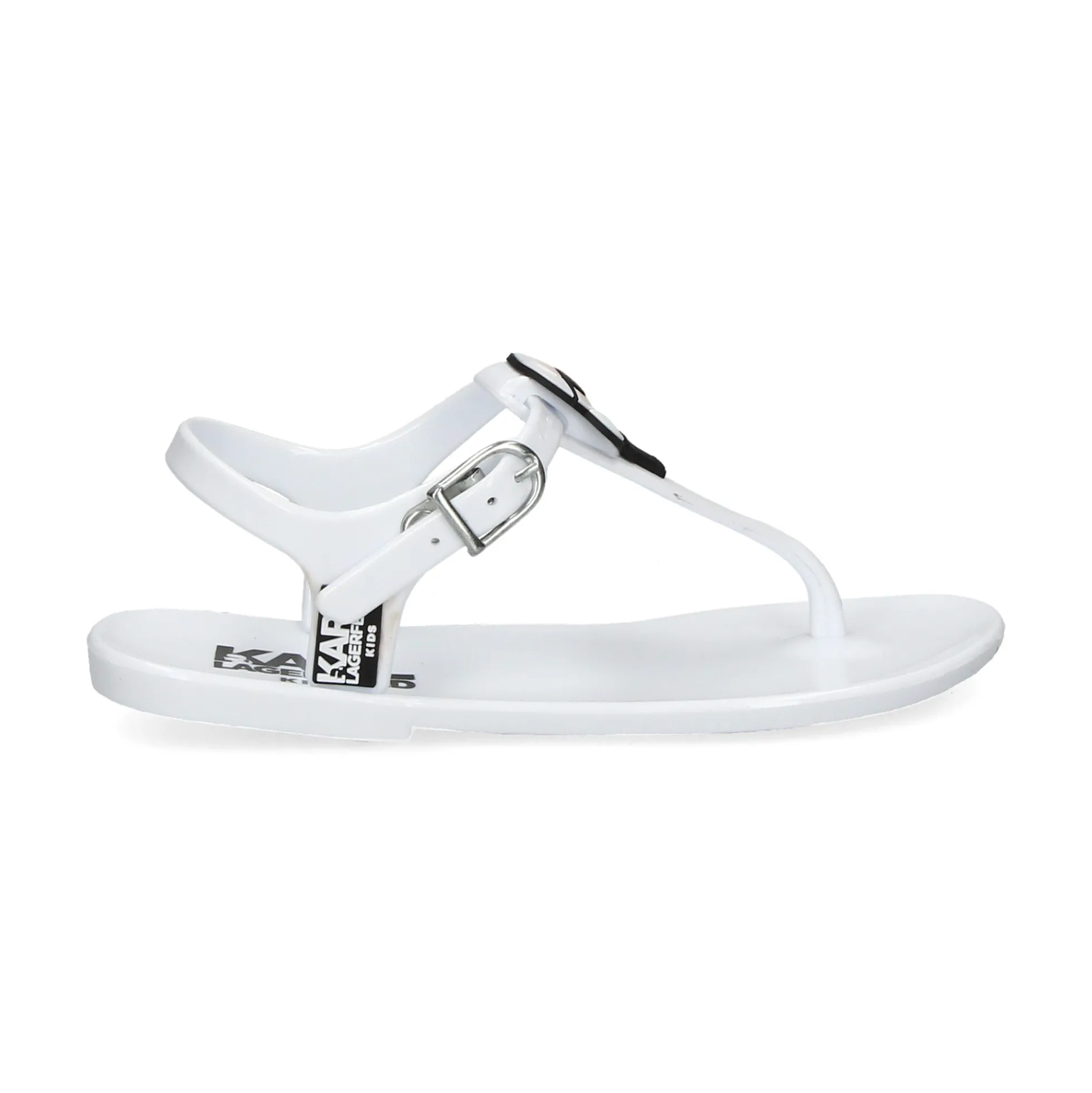 KARL LAGERFELD KIDS Sandalias, chanclas y albarcas de niña Z19098 10B BLANCO