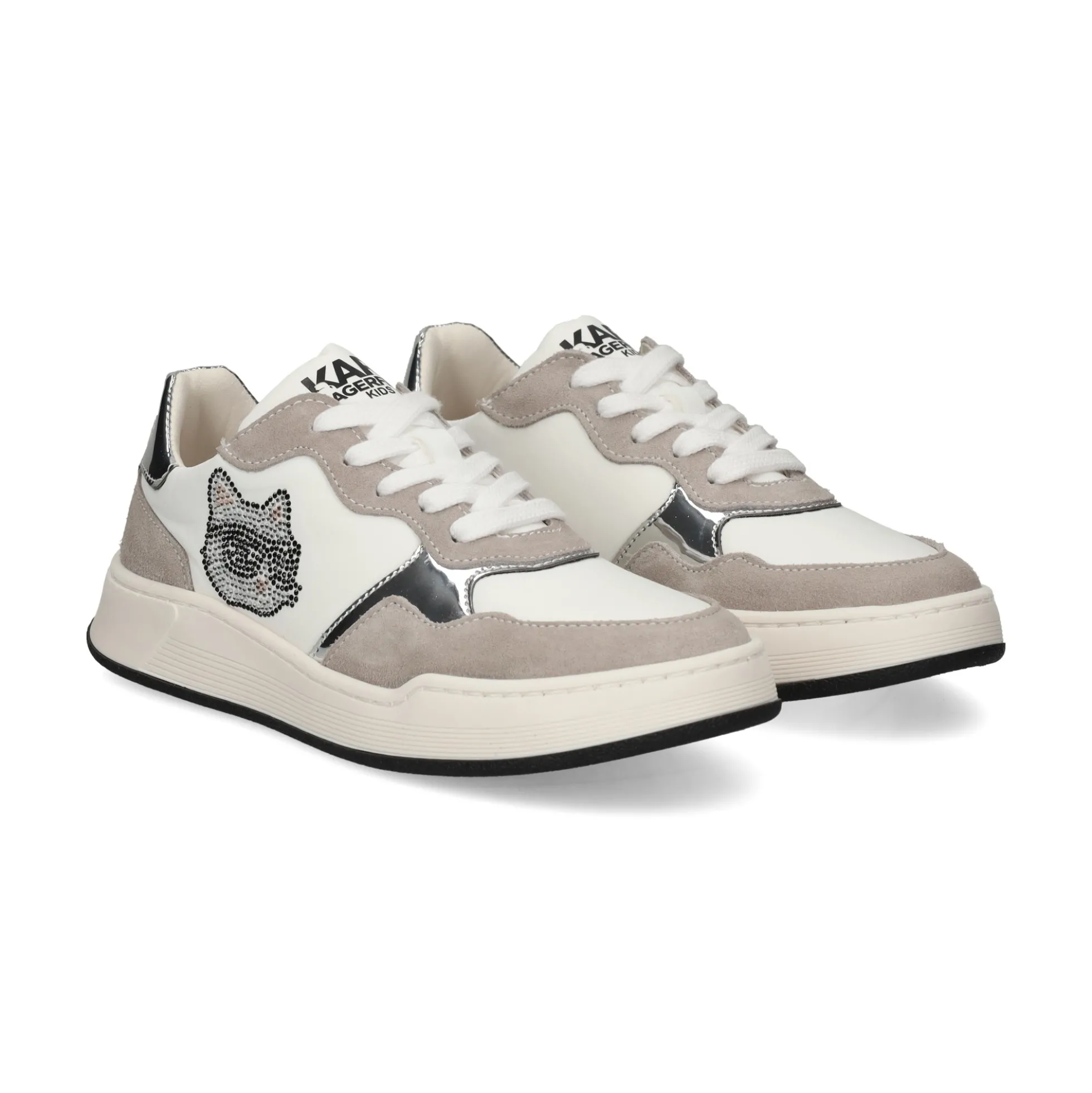 KARL LAGERFELD KIDS Zapatillas de niñas Z30986 10P BLANCO