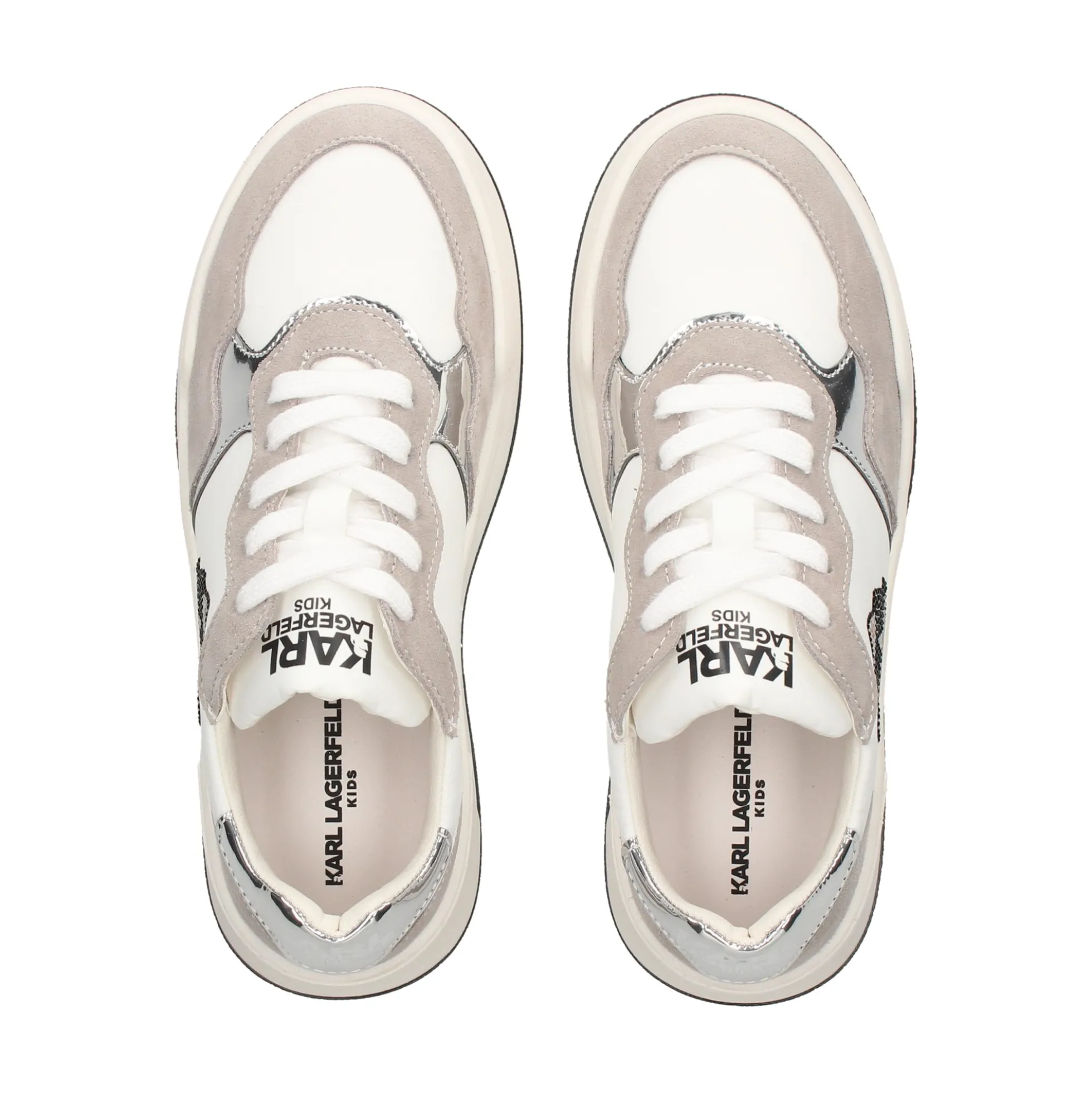 KARL LAGERFELD KIDS Zapatillas de niñas Z30986 10P BLANCO
