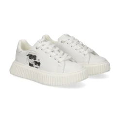 KARL LAGERFELD KIDS Zapatillas de niñas Z30371 10P BLANCO