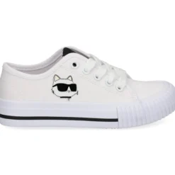 KARL LAGERFELD KIDS Zapatillas de niñas Z30010 10P BLANCO