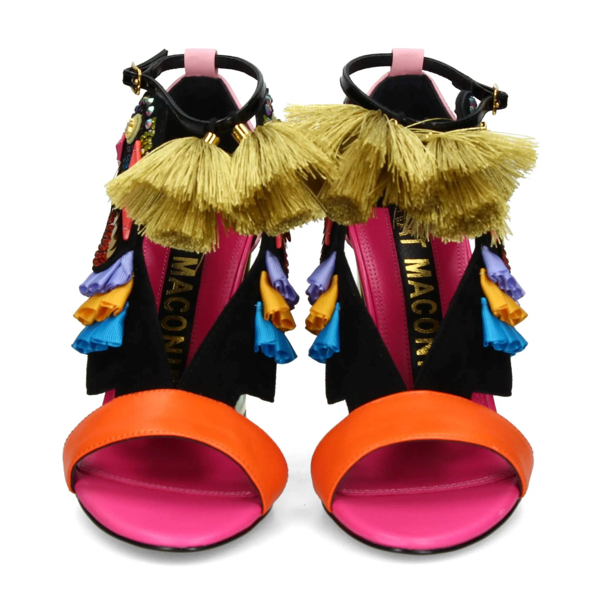 KAT MACONIE Sandalias con tacón de Mujer AYA MULTI BRIGHTS