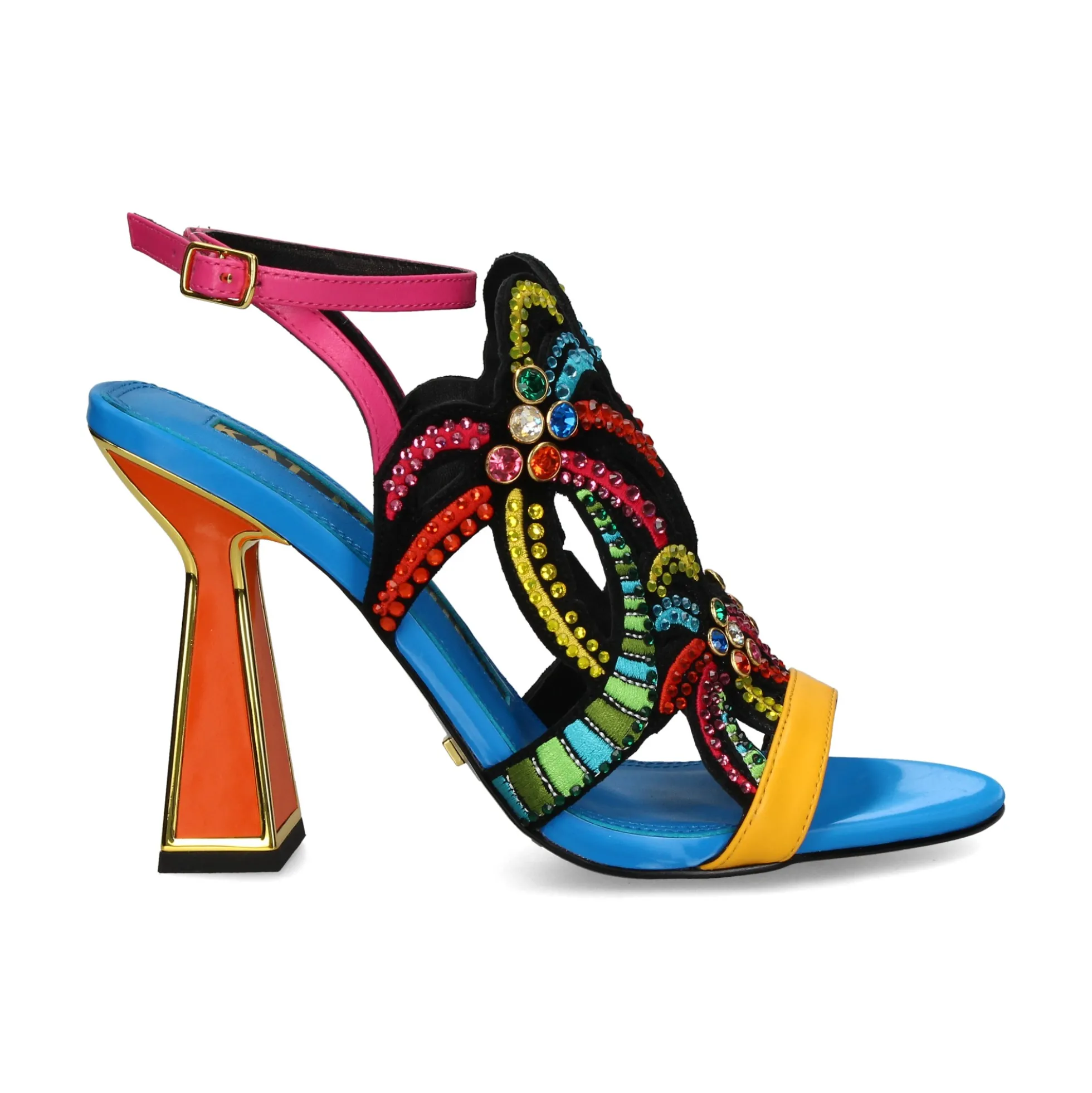 KAT MACONIE Sandalias con tacón de Mujer KIAWA MULTI BRIGHTS