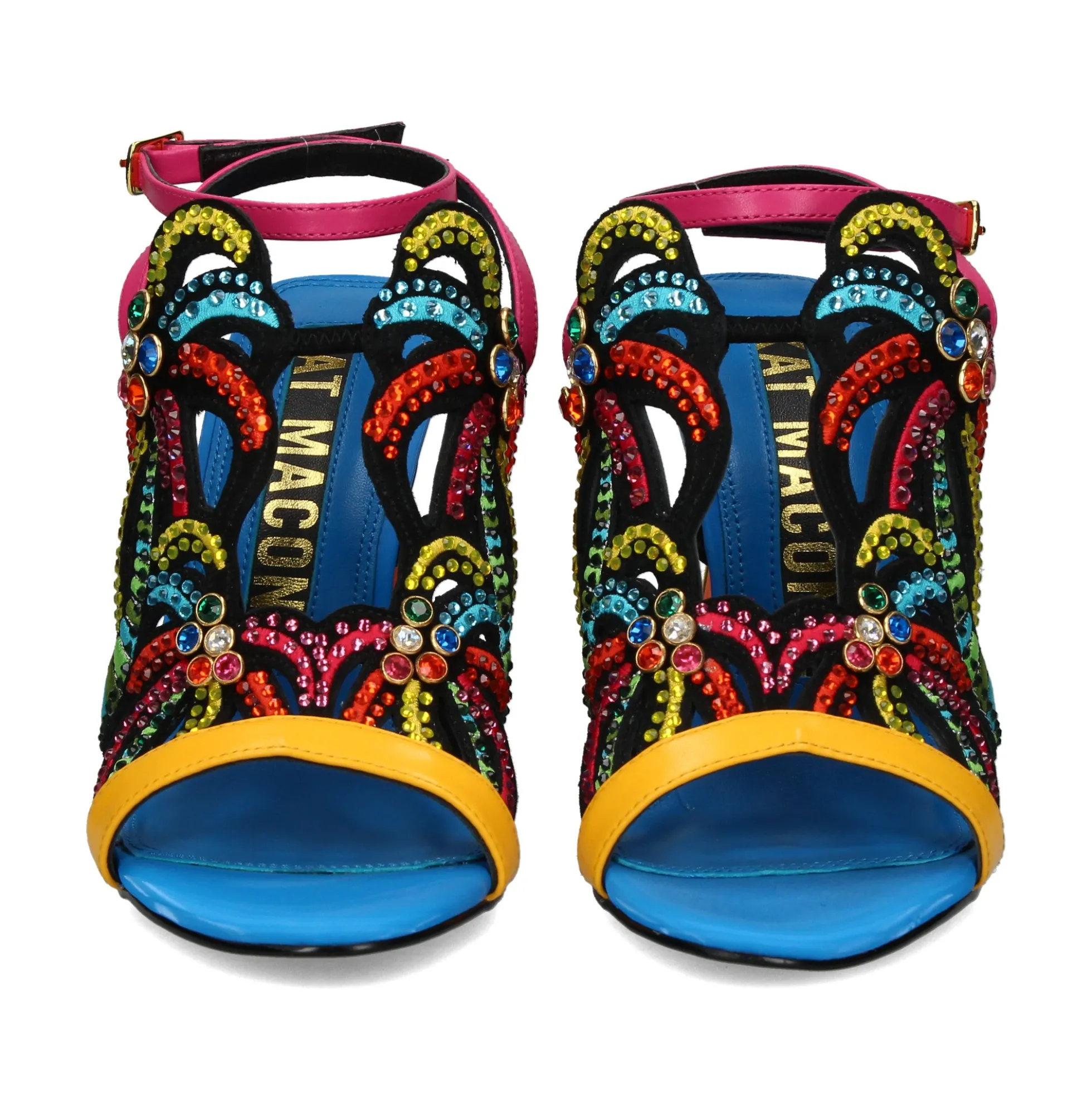 KAT MACONIE Sandalias con tacón de Mujer KIAWA MULTI BRIGHTS
