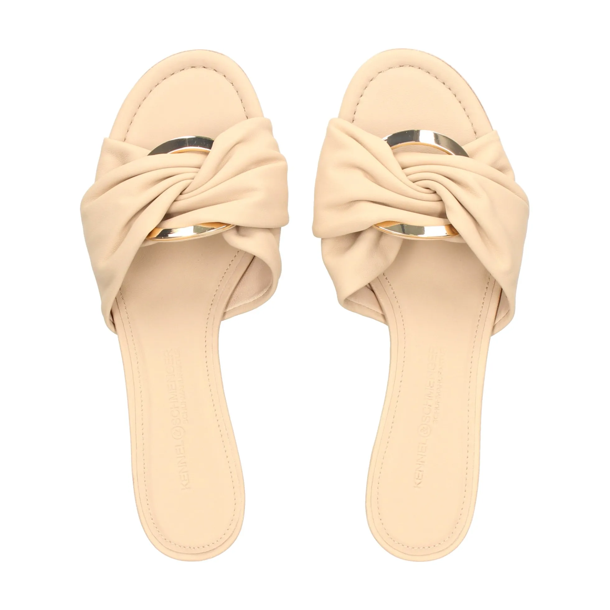 KENNEL & SCHMENGER Sandalias con tacón de Mujer 51-32220 233 DARK BEIGE