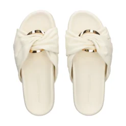 KENNEL & SCHMENGER Sandalias planas de Mujer 51-96240 223 BUTTER/GOLD