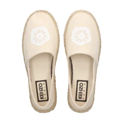 KENZO Alpargatas de Mujer FF52ES020F71 03 ECRU