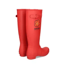 KENZO Botas planas de Mujer FD62BT901R91 21 MEDIUM RED
