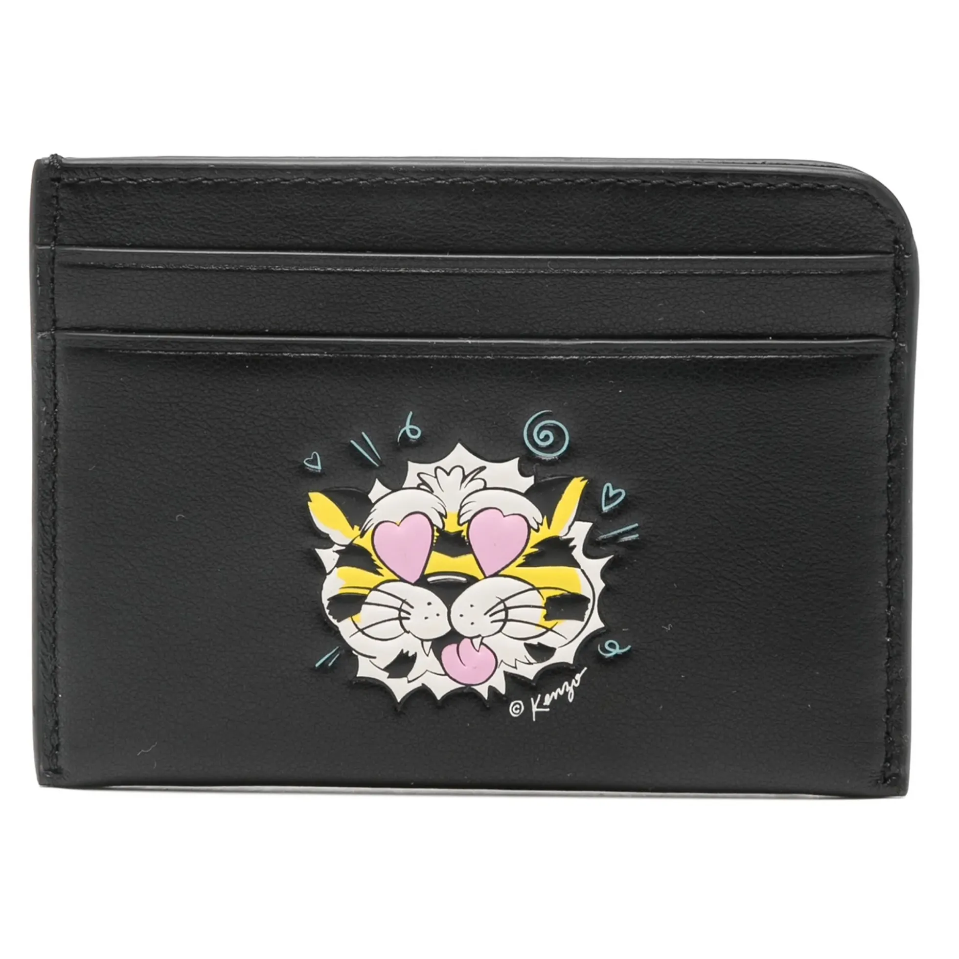 KENZO Tarjetero FG55PM600L21 99 NEGRO