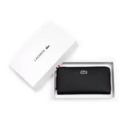 LACOSTE Billeteras NF2900PO 000 NEGRO
