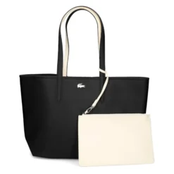 LACOSTE Bolsos NF2142AA M66 NOIR FARINE