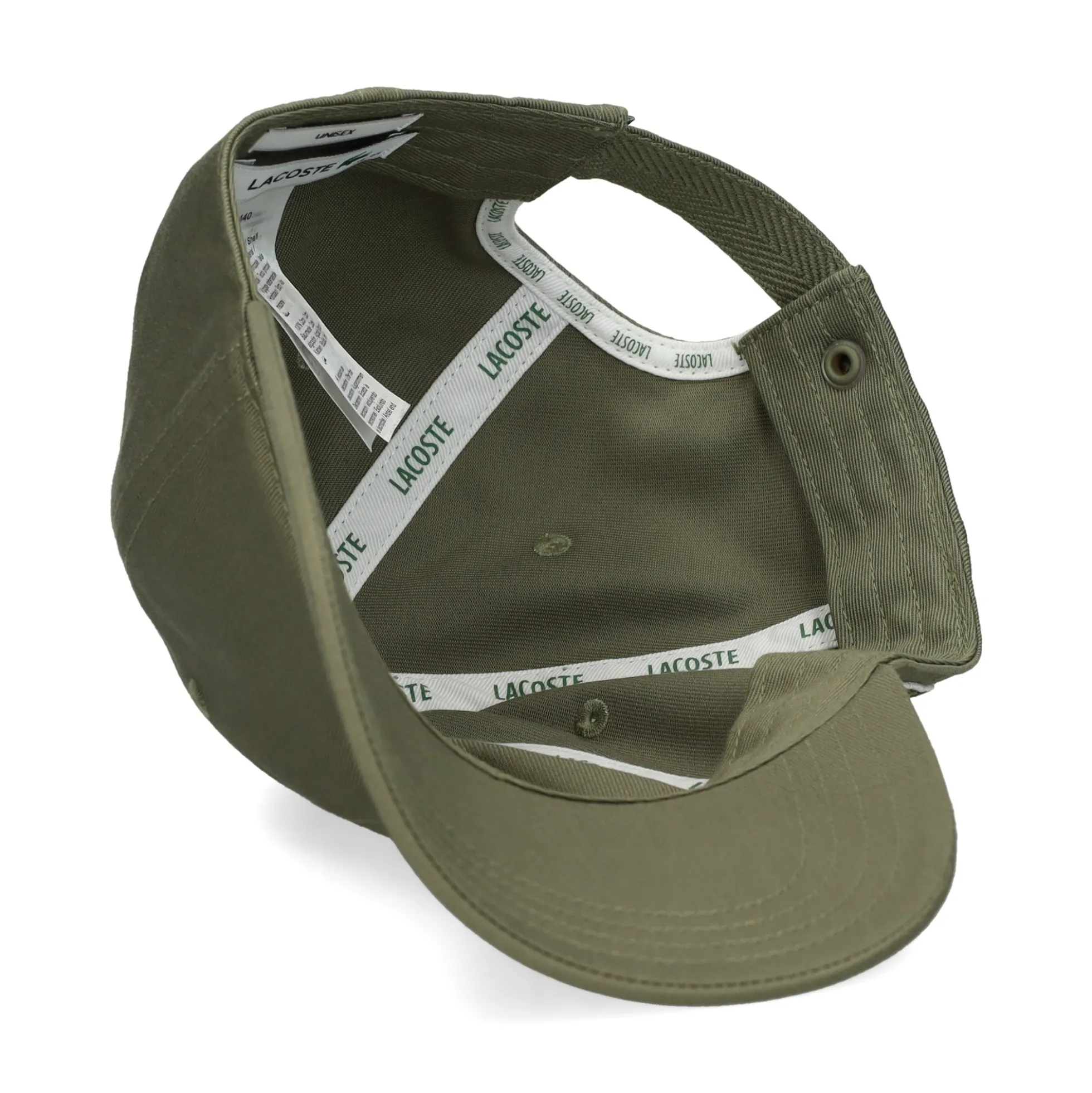 LACOSTE Gorras y viseras RK0440 BMY KHAKI