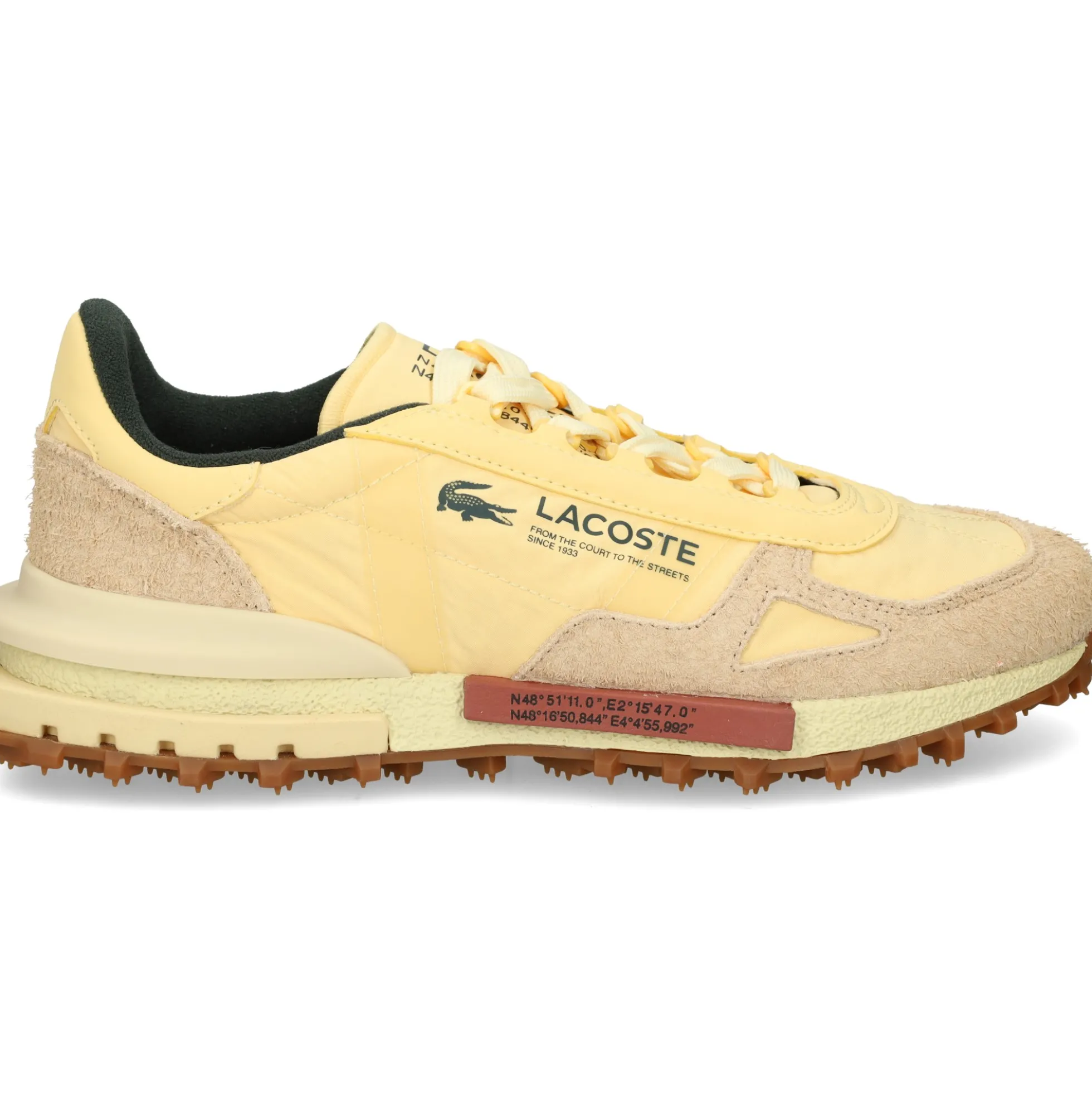 LACOSTE Zapatillas de Hombre 50SMA0081 AB0 LT YLW/GUM