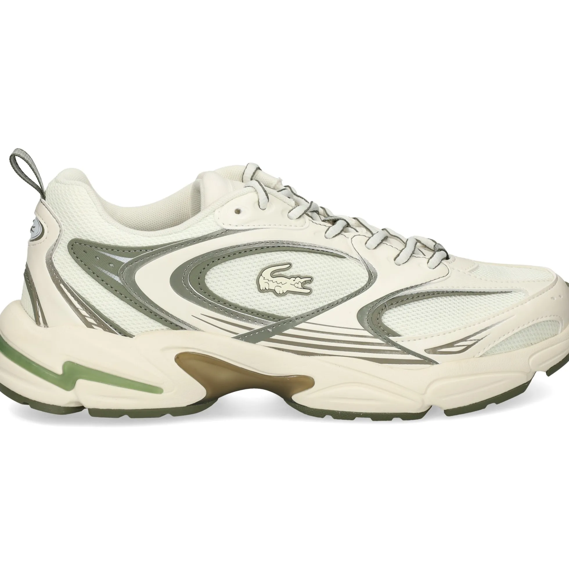 LACOSTE Zapatillas de Hombre 50SMA0171 2R1 OFF WHT/KHK