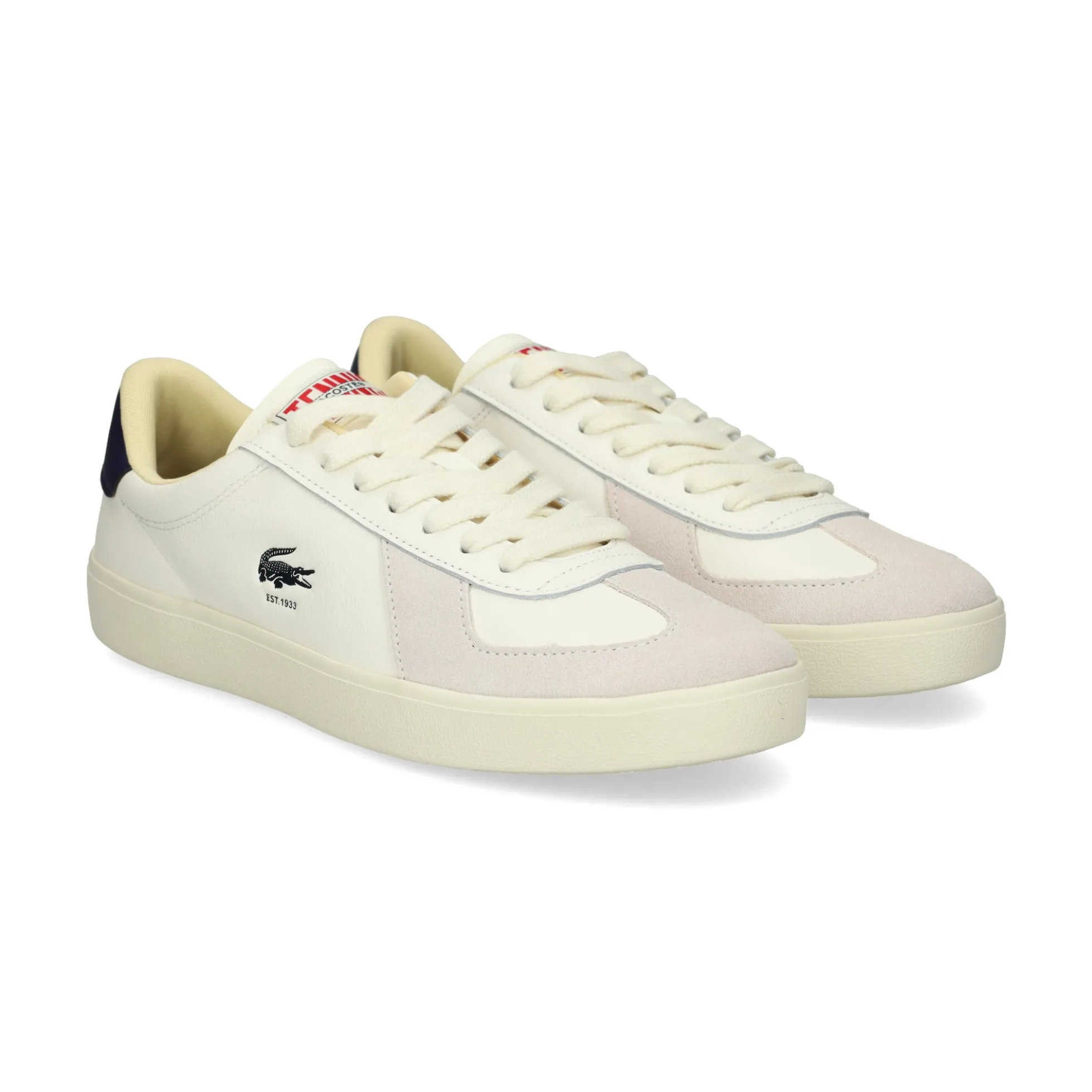 LACOSTE Zapatillas de Hombre 50SMA0041 407 WHT/NVY/RED