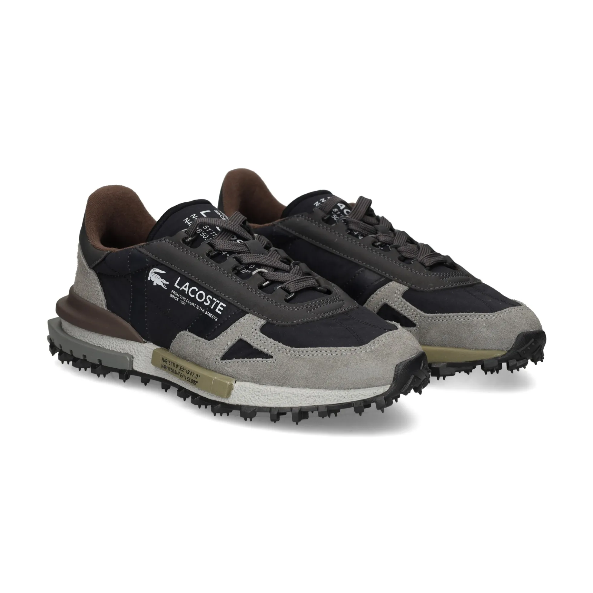 LACOSTE Zapatillas de Hombre 50SMA0078 YH2 DK GRY/DK