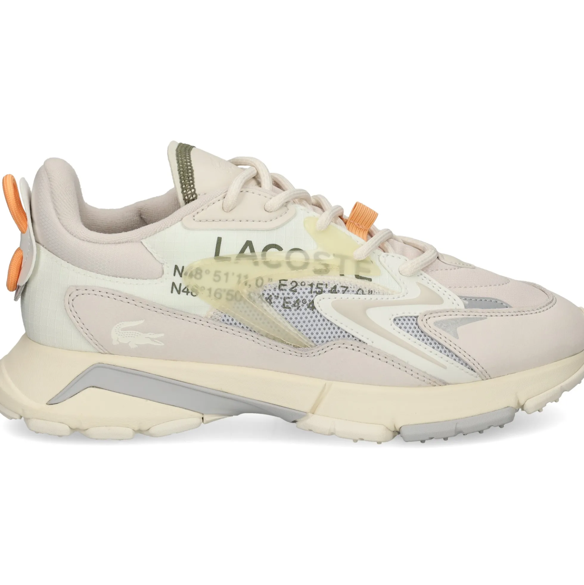 LACOSTE Zapatillas de Hombre 48SMA0062 18C OFF WHT/OFF