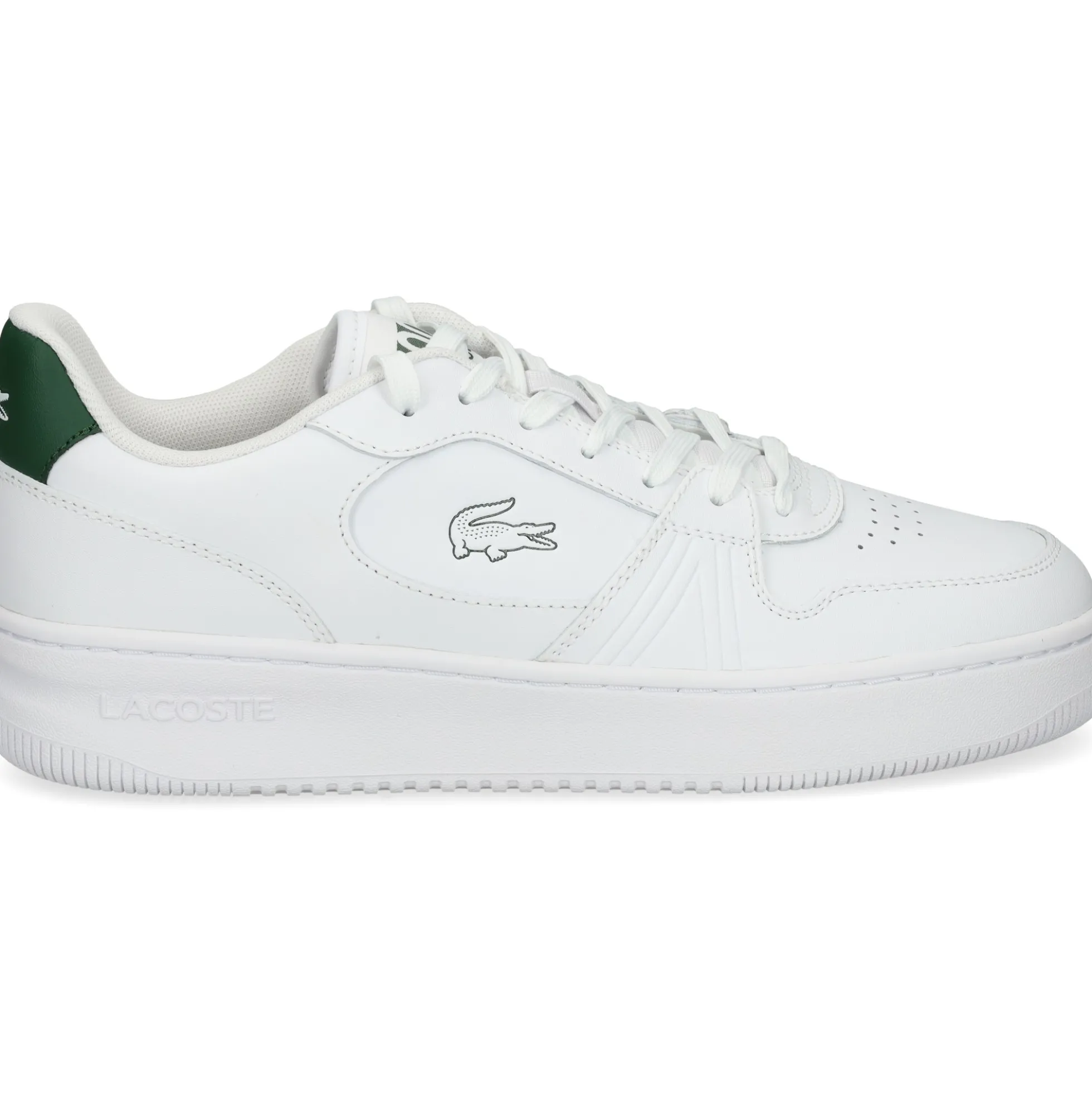 LACOSTE Zapatillas de Hombre 48SMA0018 1R5 WHT/DK GRN