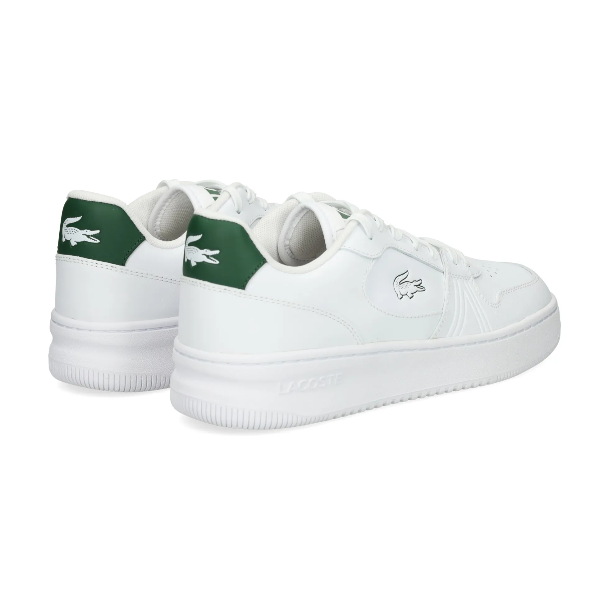 LACOSTE Zapatillas de Hombre 48SMA0018 1R5 WHT/DK GRN