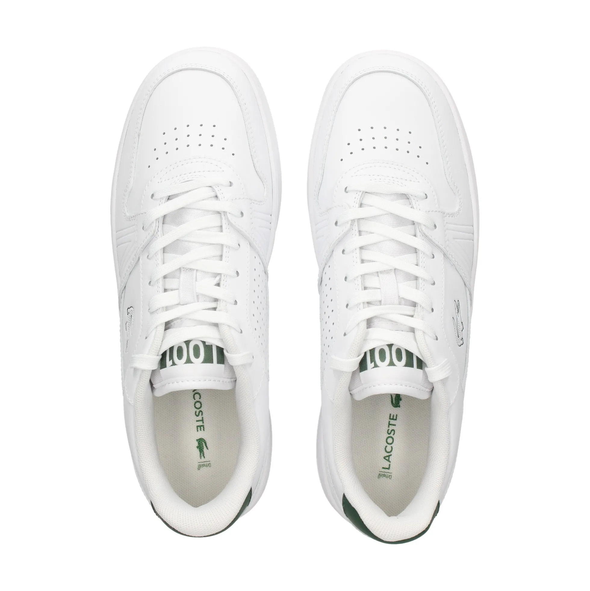 LACOSTE Zapatillas de Hombre 48SMA0018 1R5 WHT/DK GRN