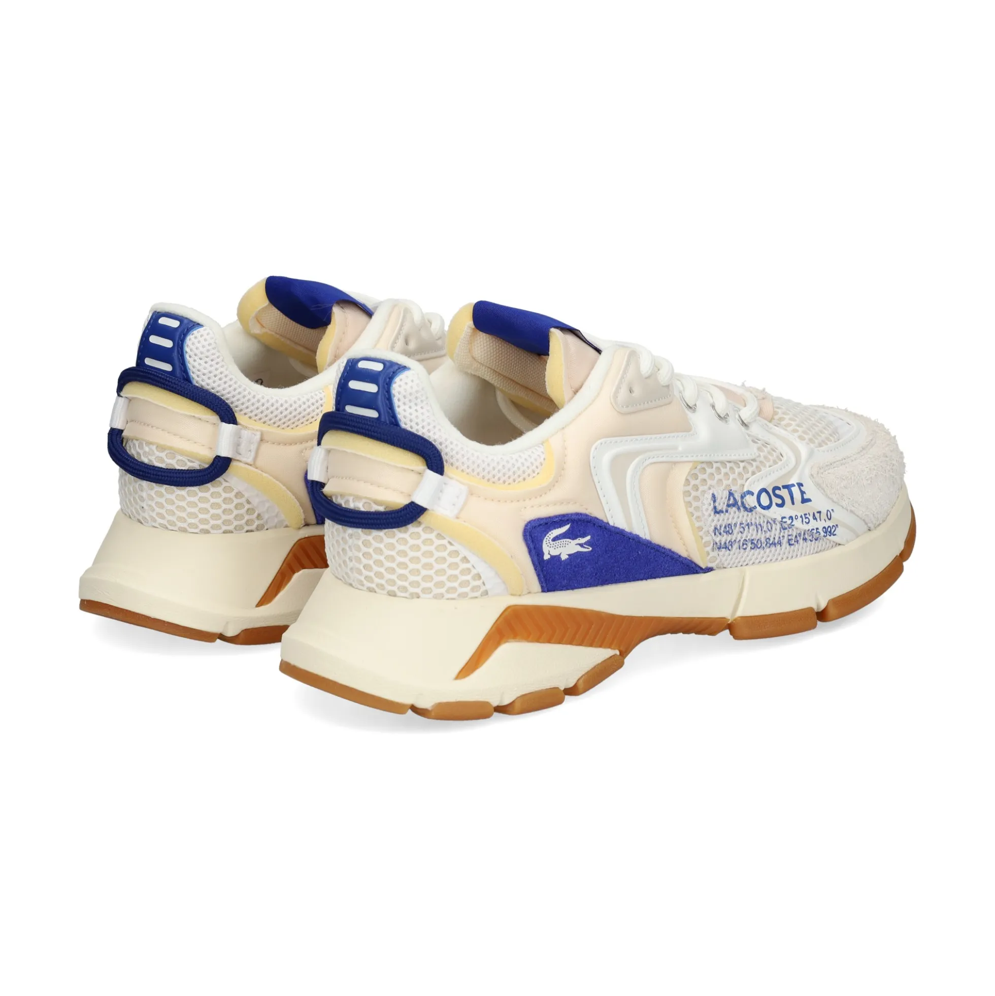 LACOSTE Zapatillas de Hombre 47SMA0097 080 WHT/BLUT