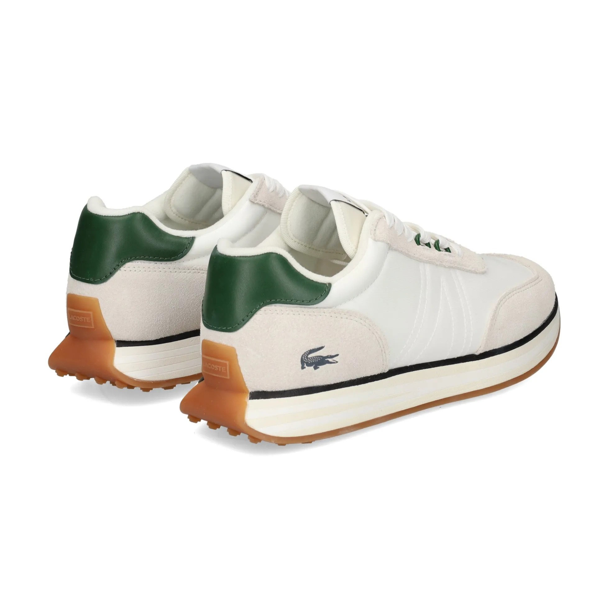 LACOSTE Zapatillas de Hombre 45SMA0003 1R5 WHT/DK GRN