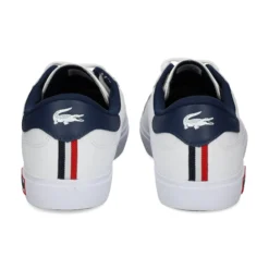 LACOSTE Zapatillas de Hombre 43SMA0034 407 WHT/NVY/RED