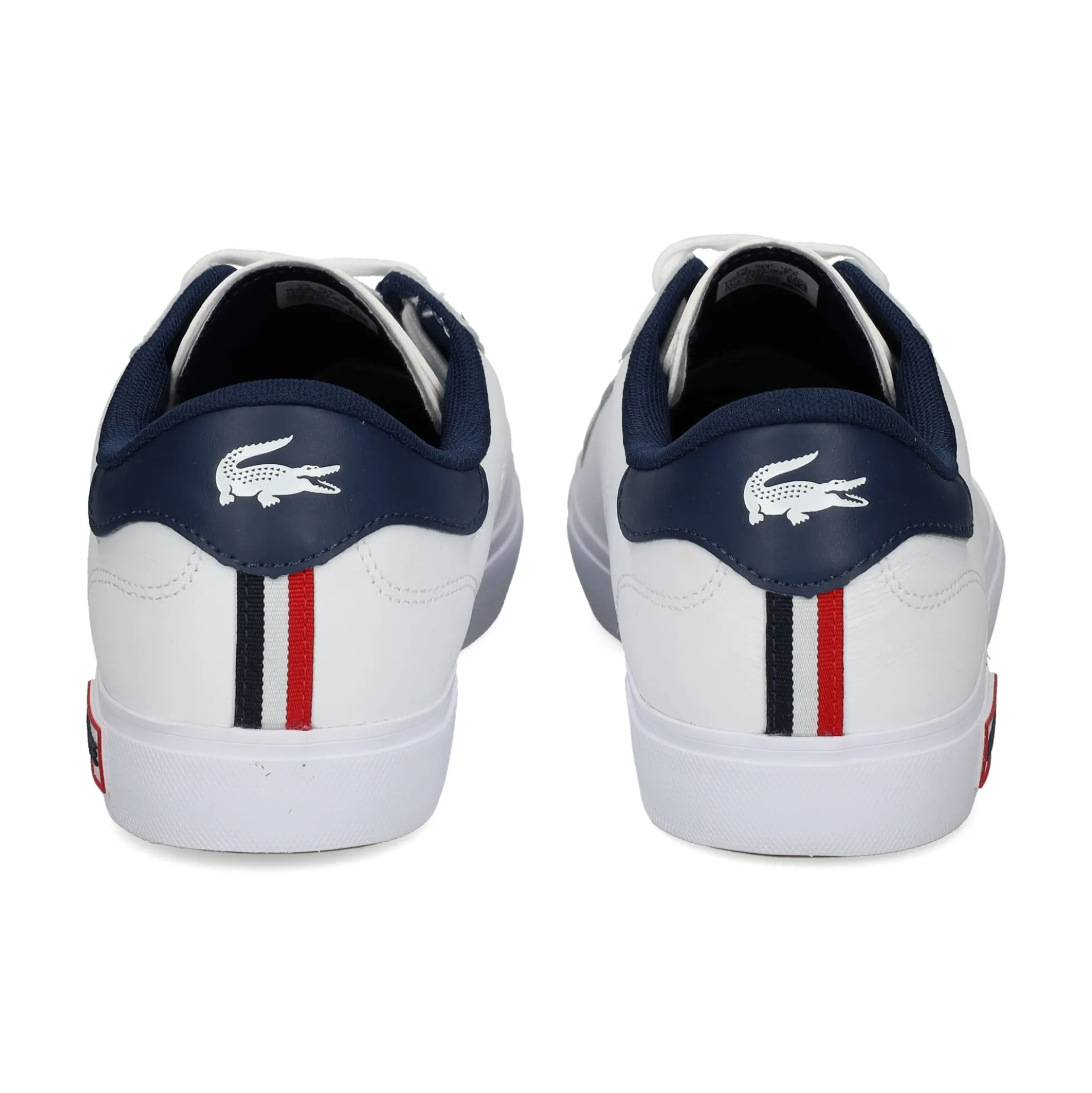 LACOSTE Zapatillas de Hombre 43SMA0034 407 WHT/NVY/RED