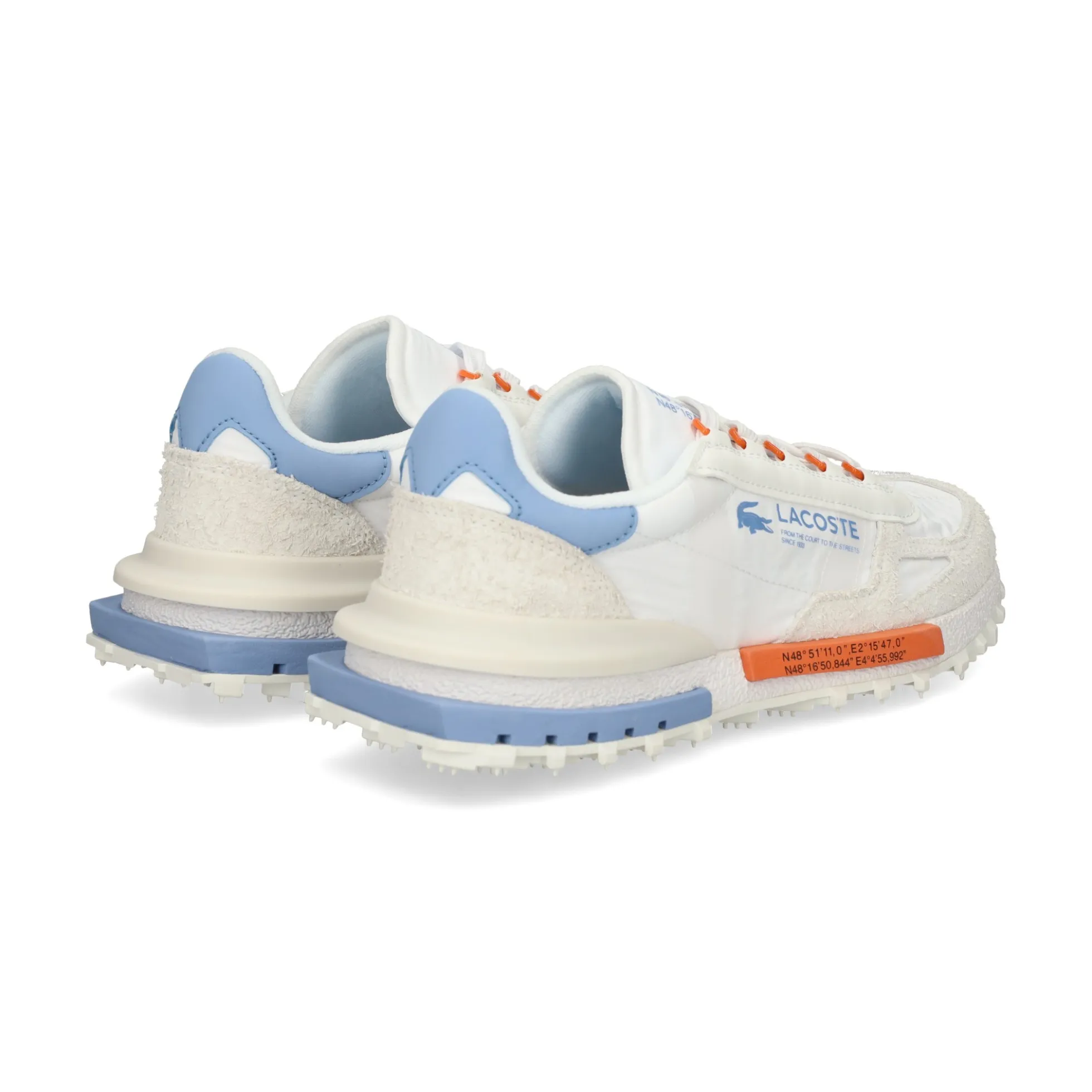 LACOSTE Zapatillas de Hombre 51SMA0042 1T3 WHT/LT BLU