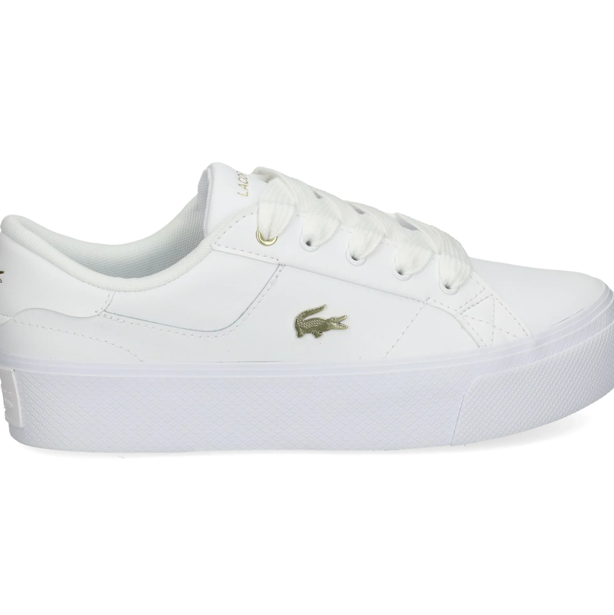LACOSTE Zapatillas de Mujer 47CFA0005 216 WHT/GLD