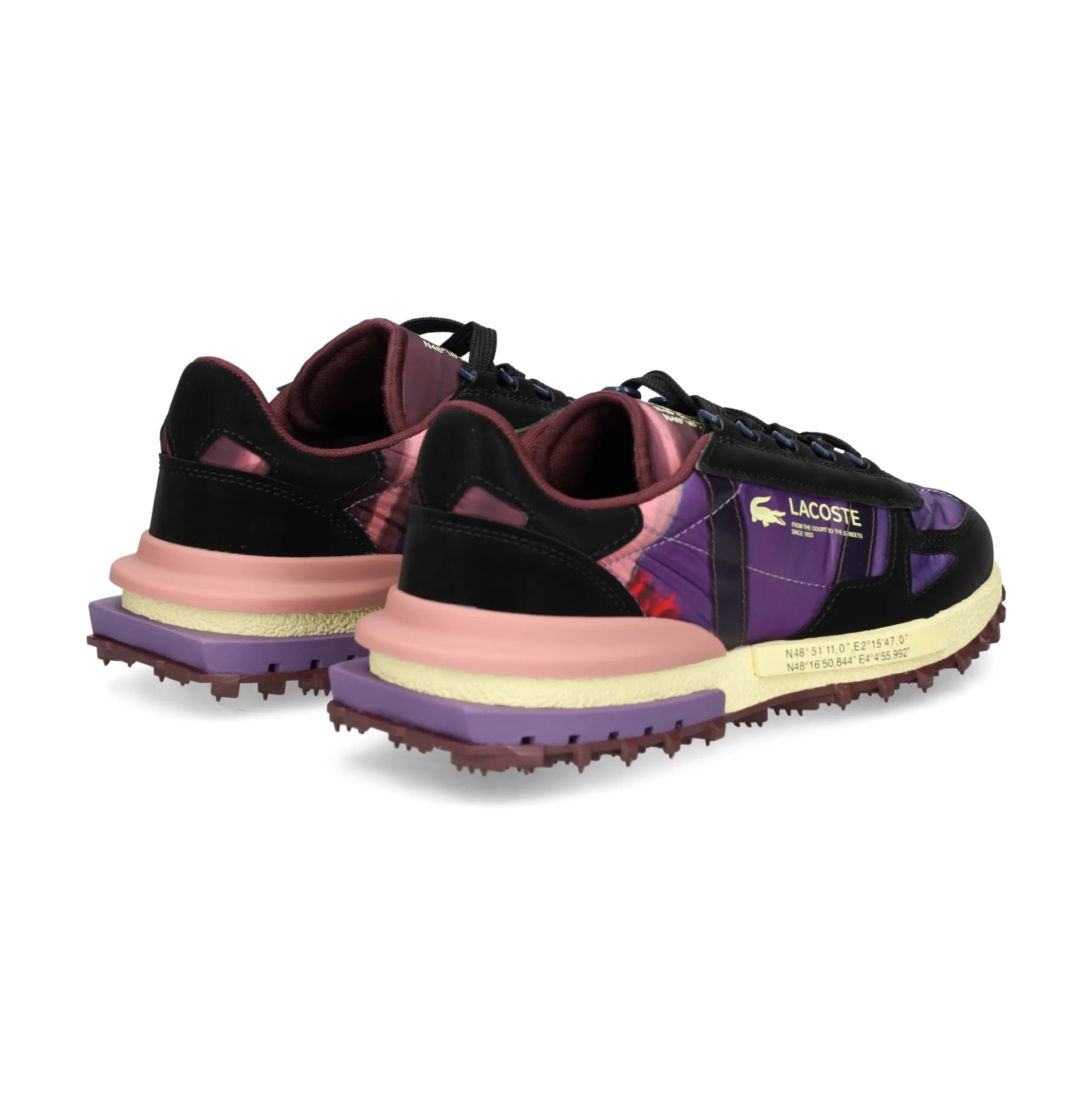 LACOSTE Zapatillas de Mujer 50SFA0080 N94 BLK/PURP