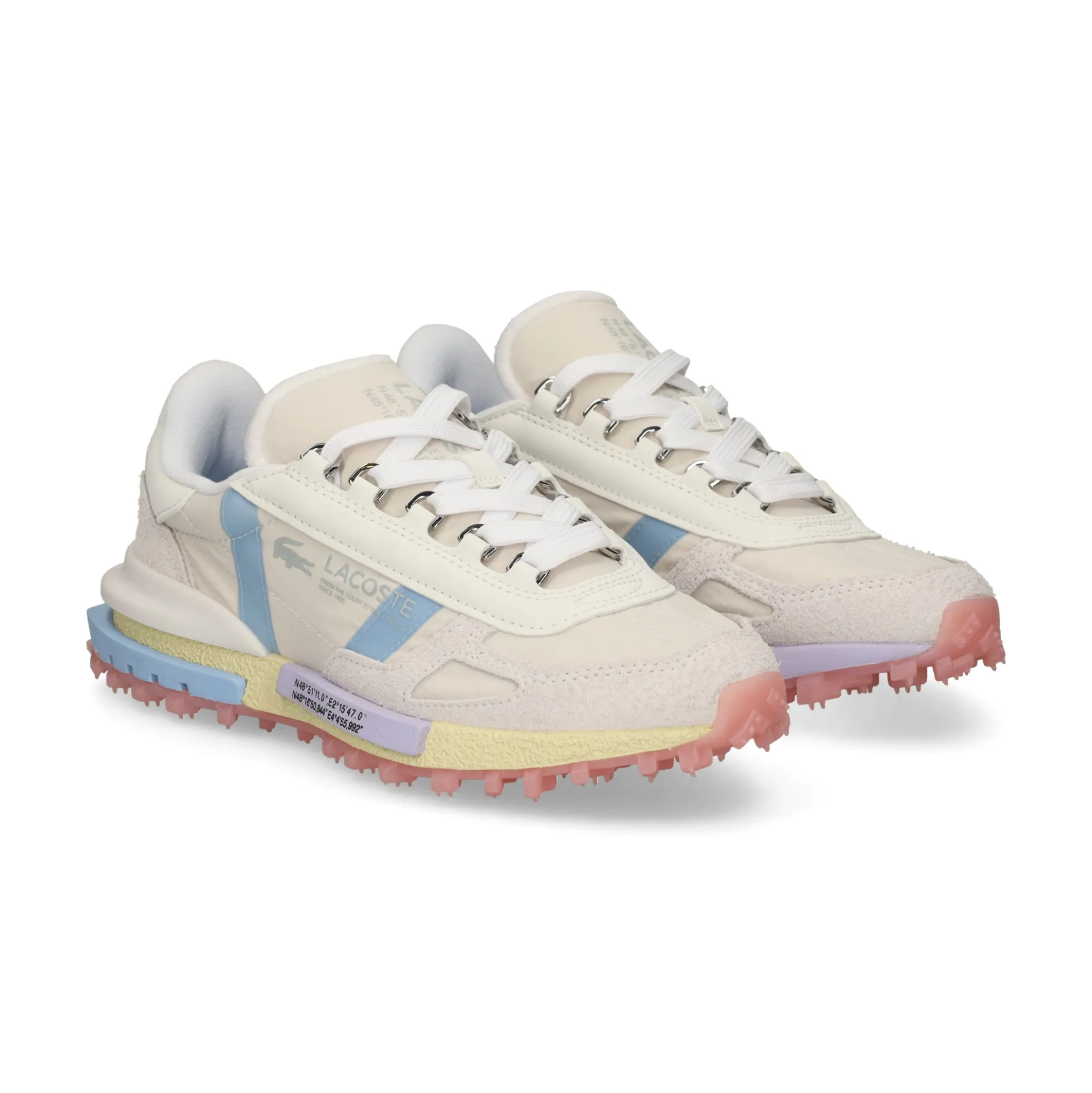 LACOSTE Zapatillas de Mujer 50SFA0074 WB8 OFF WHT/LT