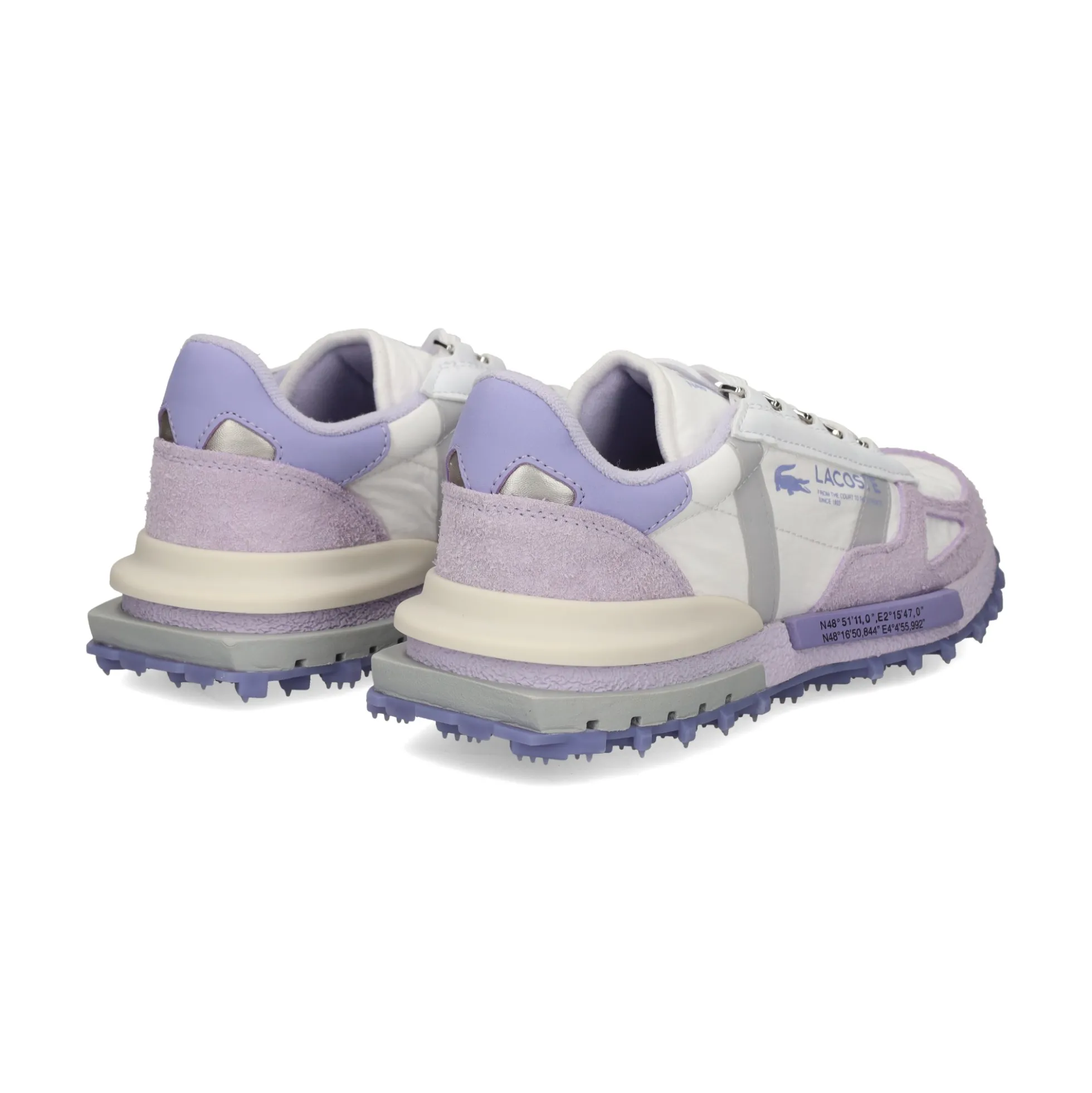 LACOSTE Zapatillas de Mujer 50SFA0074 1T6 WHT/LT PURP