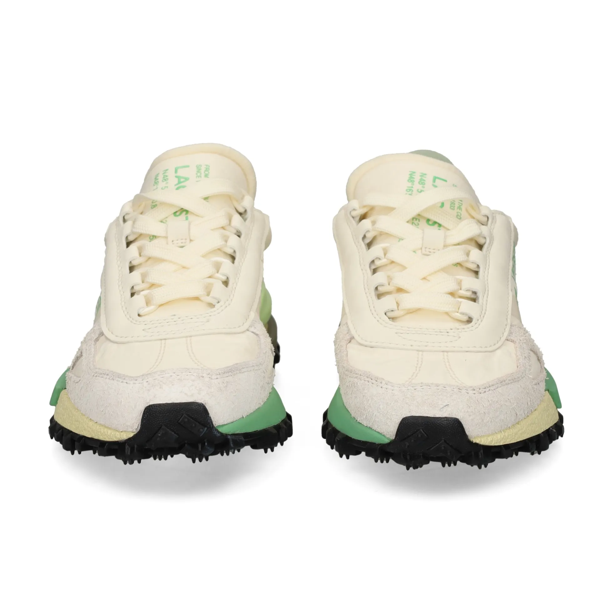 LACOSTE Zapatillas de Mujer 50SFA0076 WG1 OFF WHT/GRN