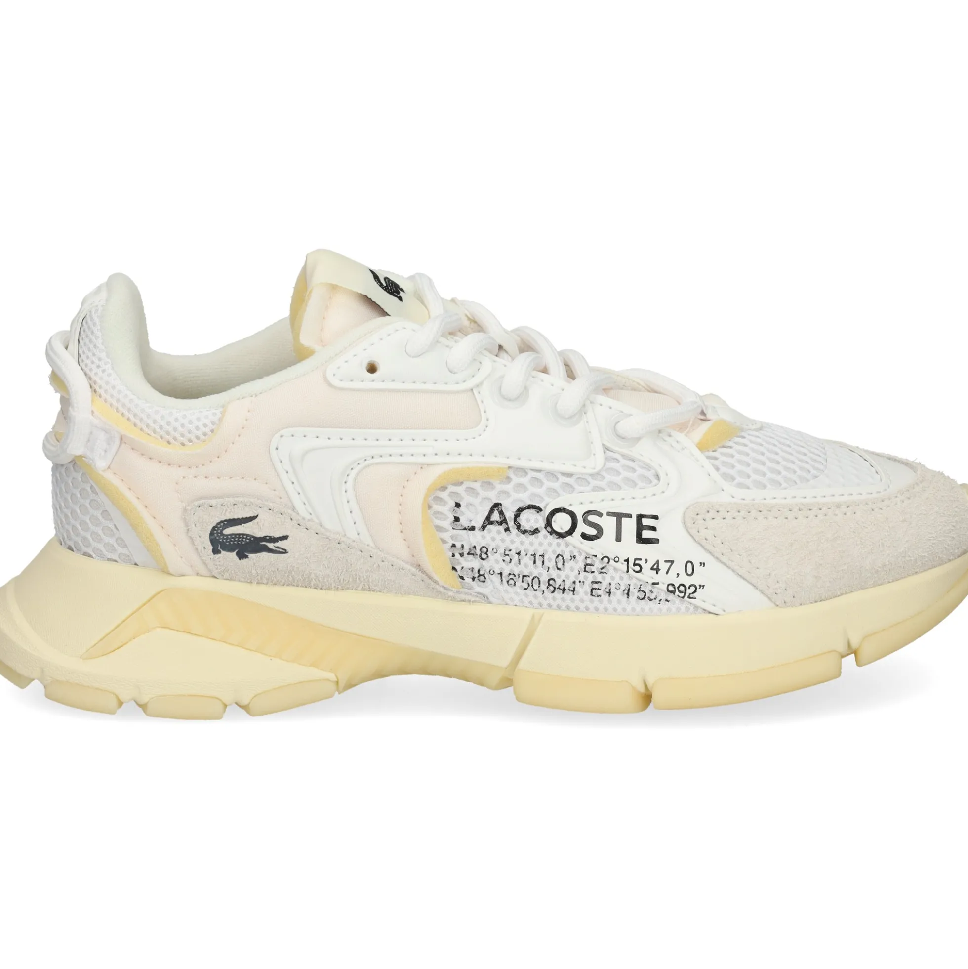 LACOSTE Zapatillas de Mujer 48SFA0081 2H8 WHT/LT YLW