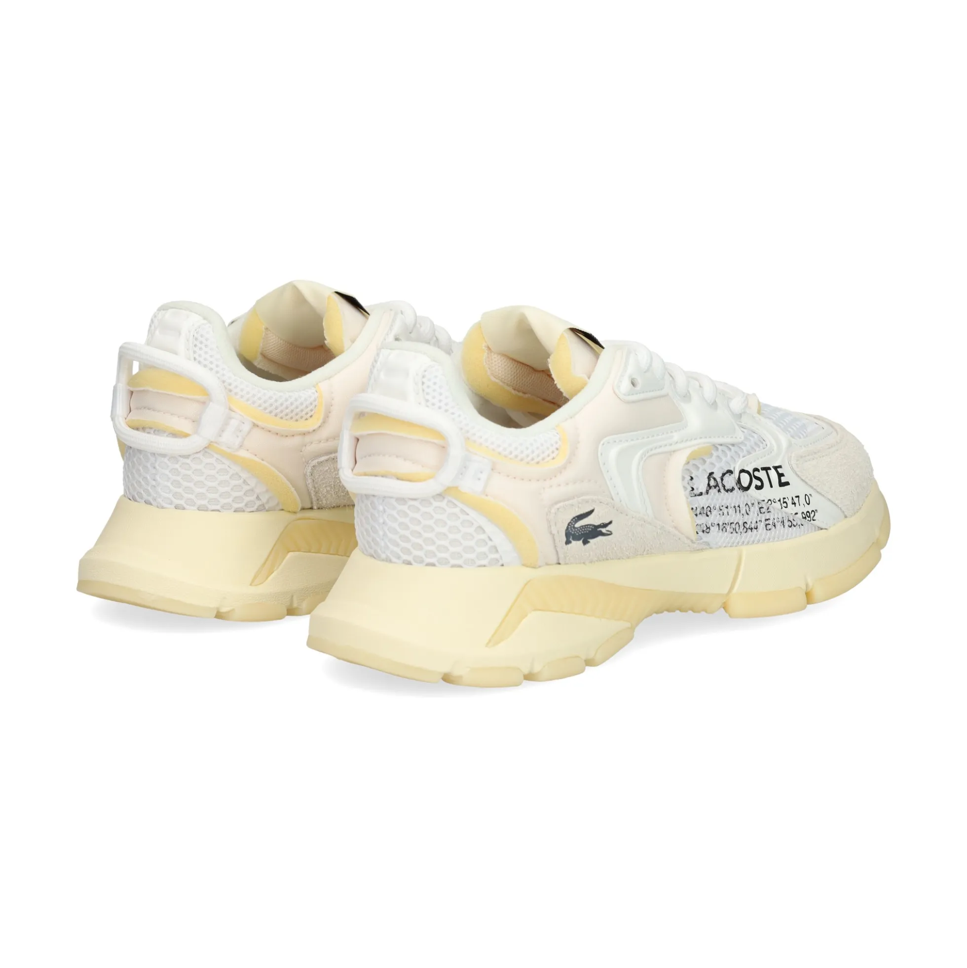 LACOSTE Zapatillas de Mujer 48SFA0081 2H8 WHT/LT YLW