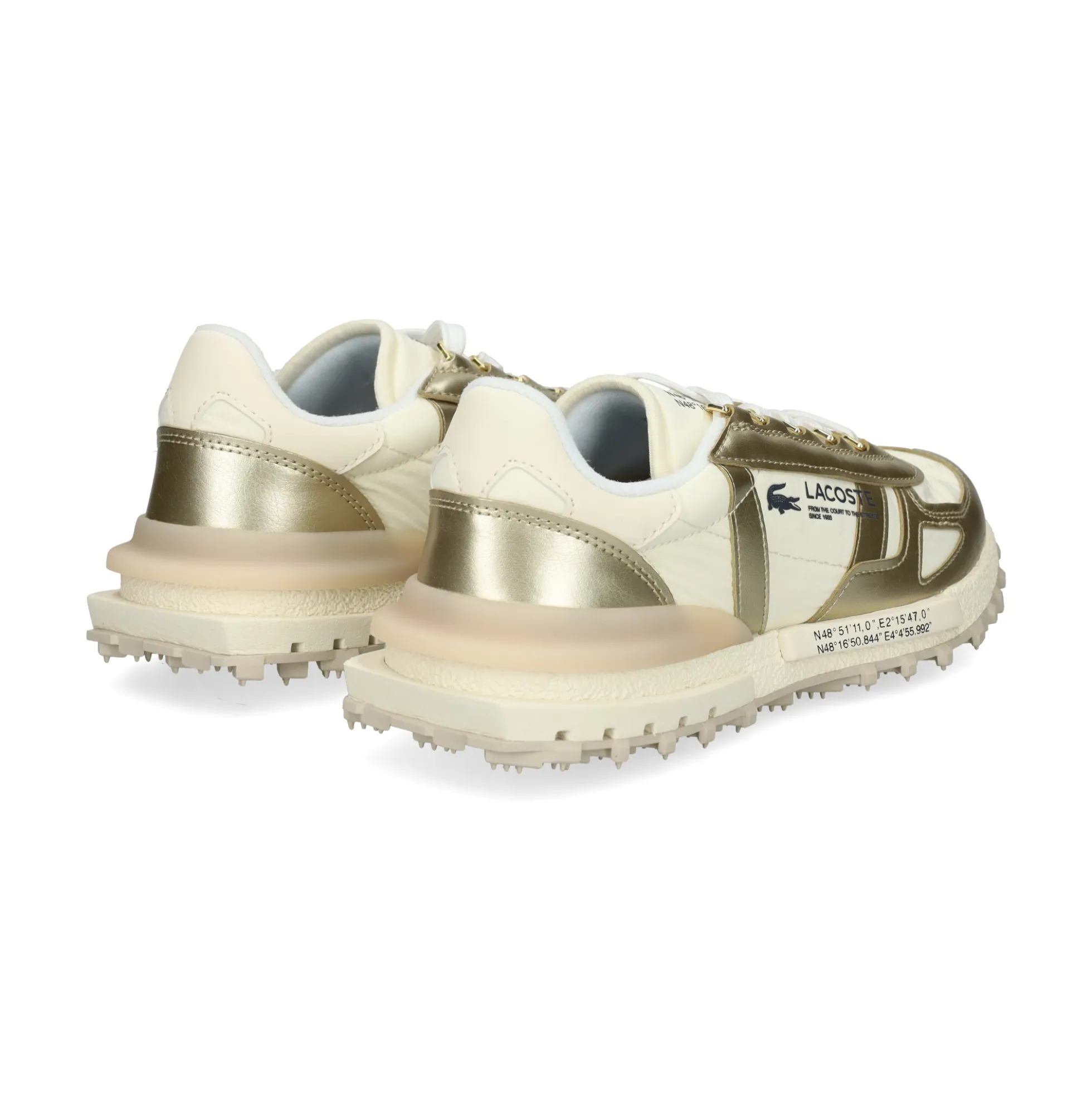 LACOSTE Zapatillas de Mujer 51SFA0168 216 WHT/GLD