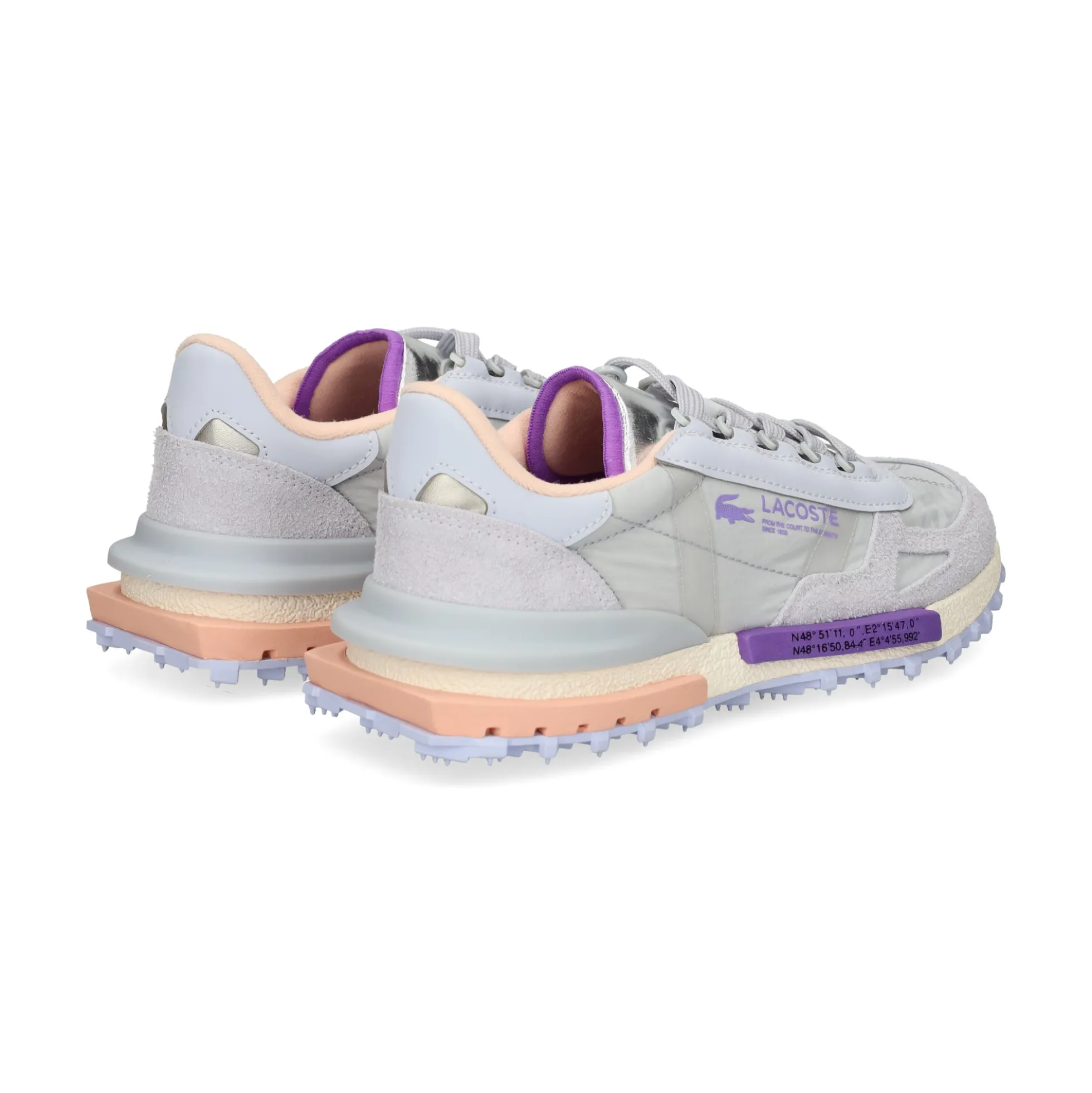 LACOSTE Zapatillas de Mujer 51SFA0056 GS3 LT GRY/SLV