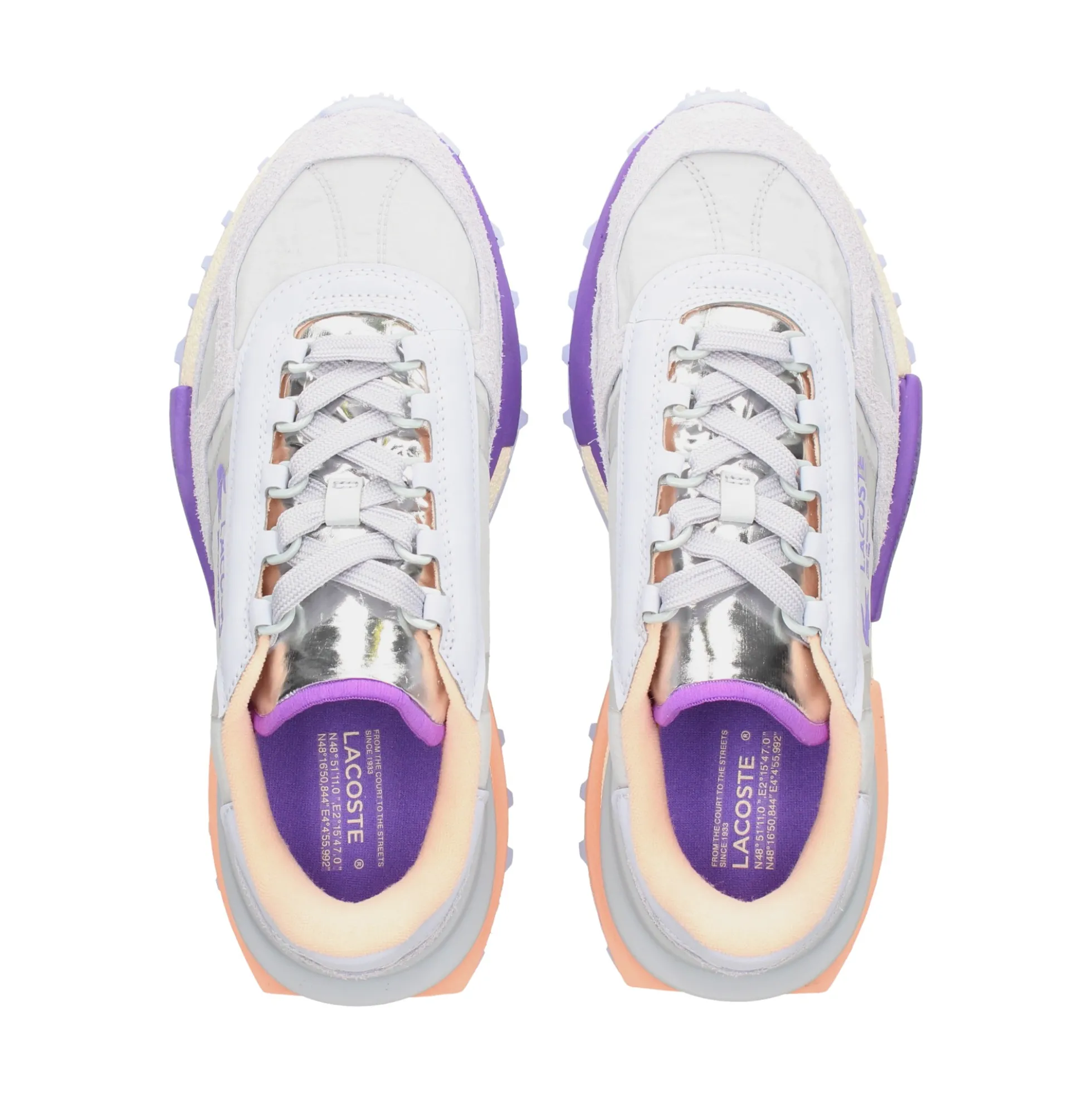 LACOSTE Zapatillas de Mujer 51SFA0056 GS3 LT GRY/SLV