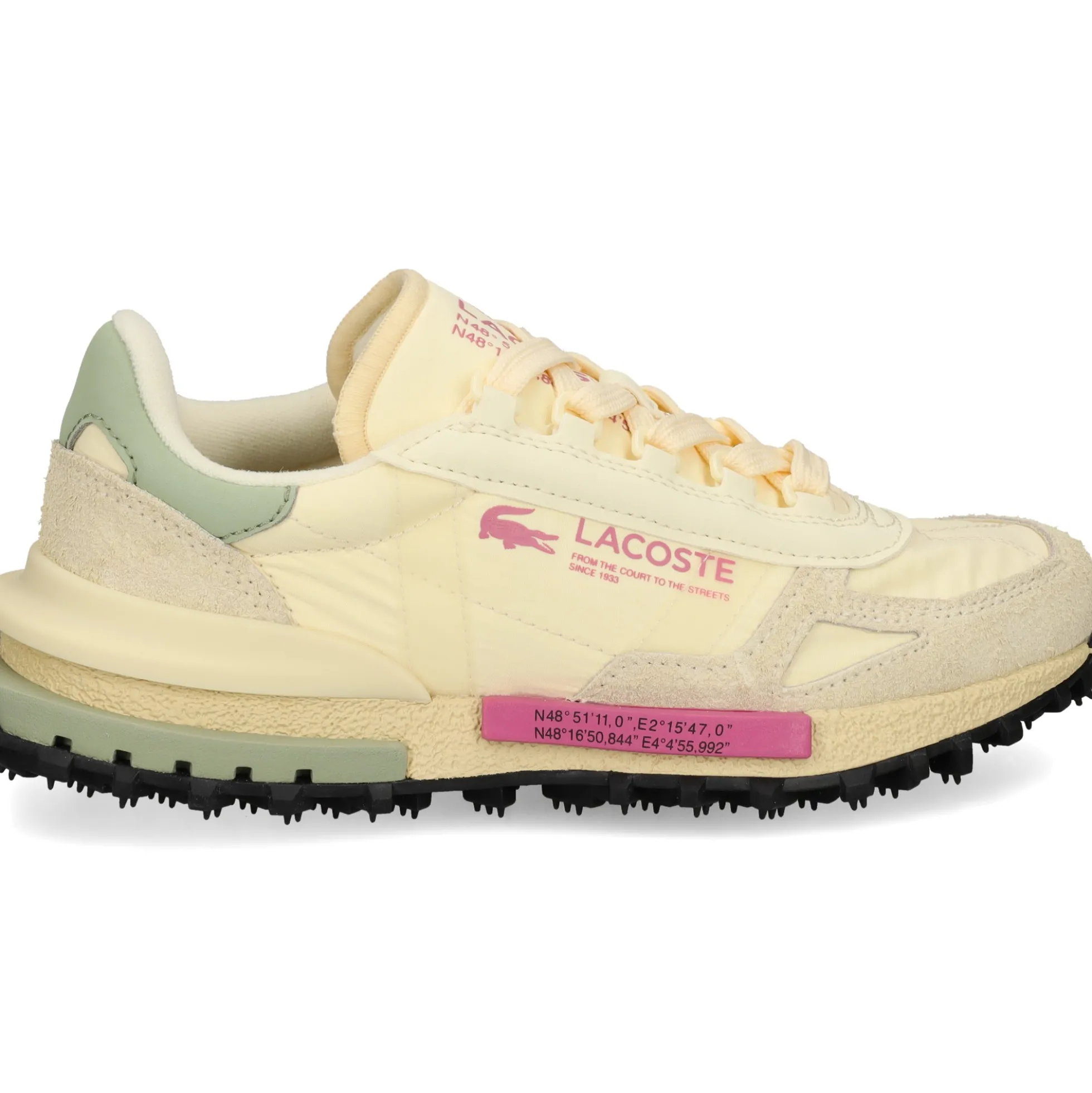 LACOSTE Zapatillas de Mujer 51SFA0055 AI4 OFF WHT/LT