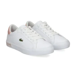 LACOSTE Zapatillas de niñas 41SUJ0014 1Y9 WHT/LT PNK