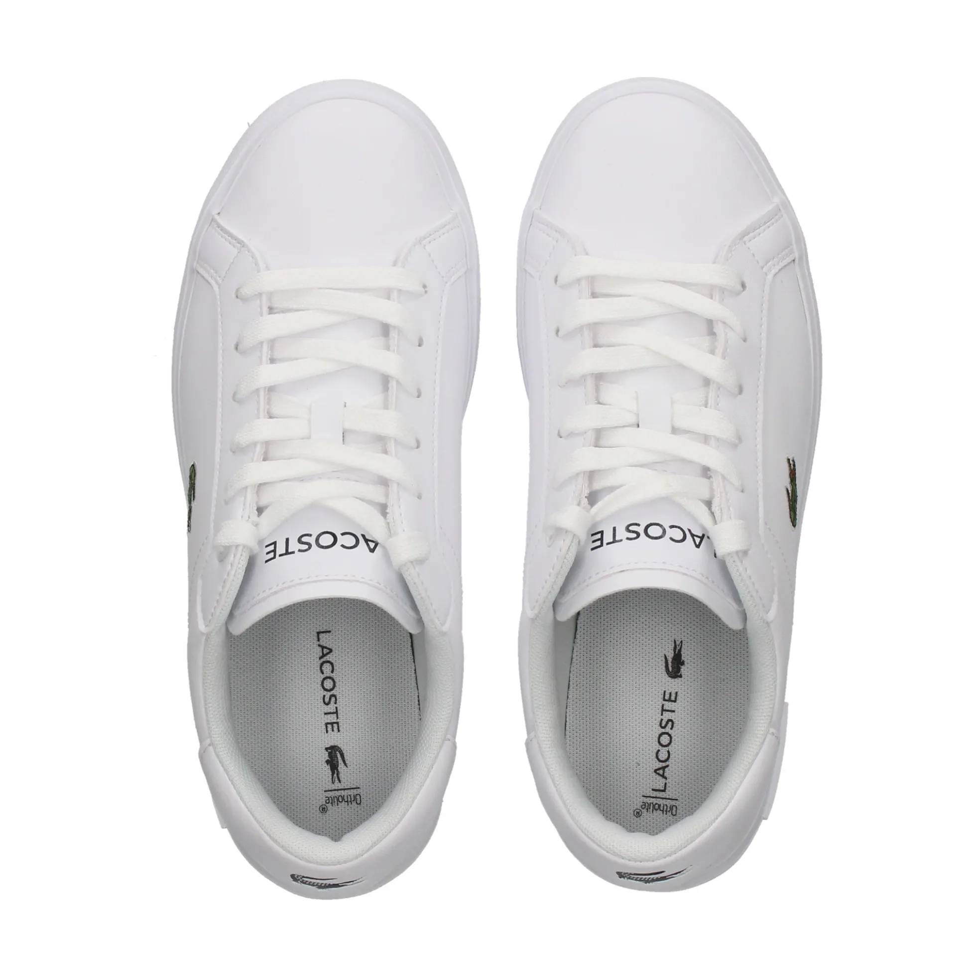 LACOSTE Zapatillas de niñas 41SUJ0014 21G WHT/WHT