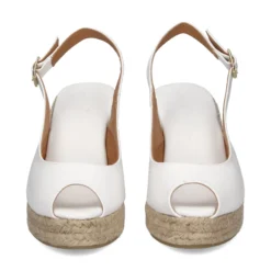LA SANTA Zapatos cuña 23YU168 BLANCO