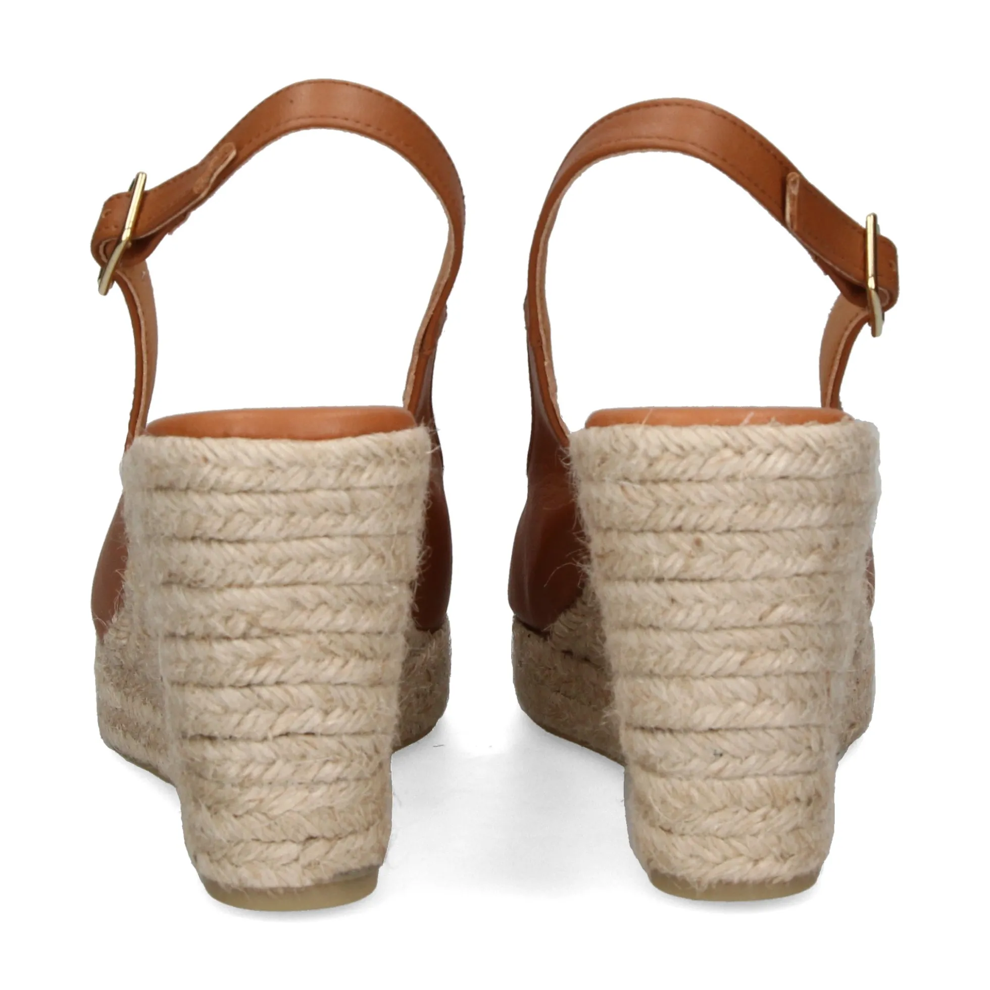 LA SANTA Zapatos cuña 23YU168 CAMEL