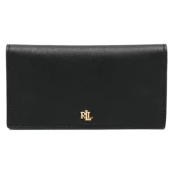LAUREN RALPH LAUREN Billeteras SLIM WALLET 009 NEGRO