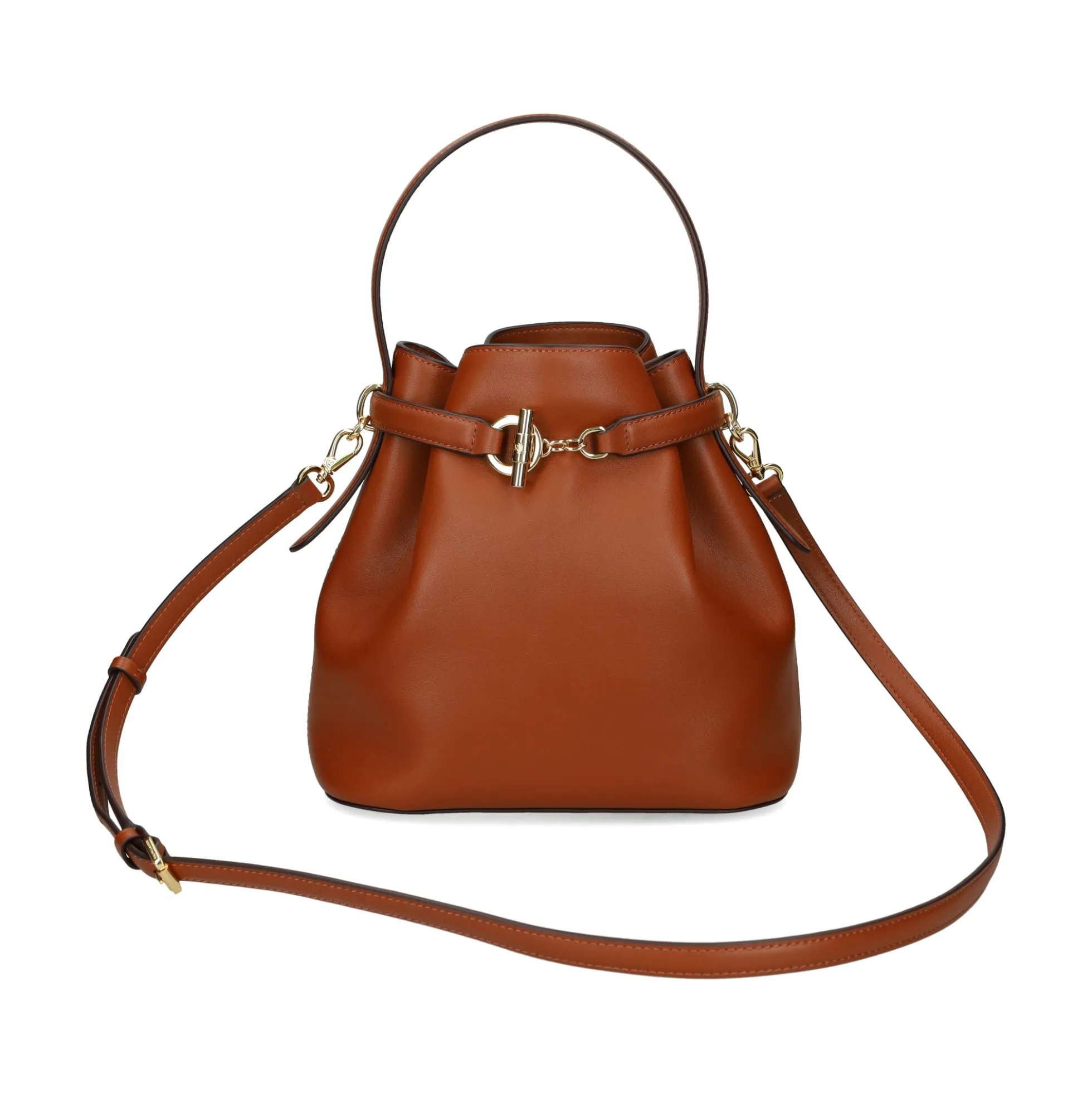 LAUREN RALPH LAUREN Bolsos BLKE MD BUCKET 002 TAN