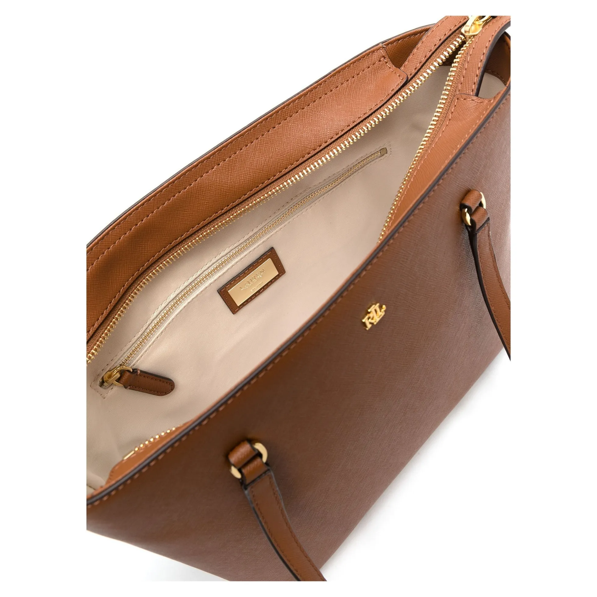 LAUREN RALPH LAUREN Bolsos KARLY SHPPER 002 TAN