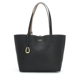 LAUREN RALPH LAUREN Bolsos RVRSBLE TOTE 001 BLACK/TAUPE
