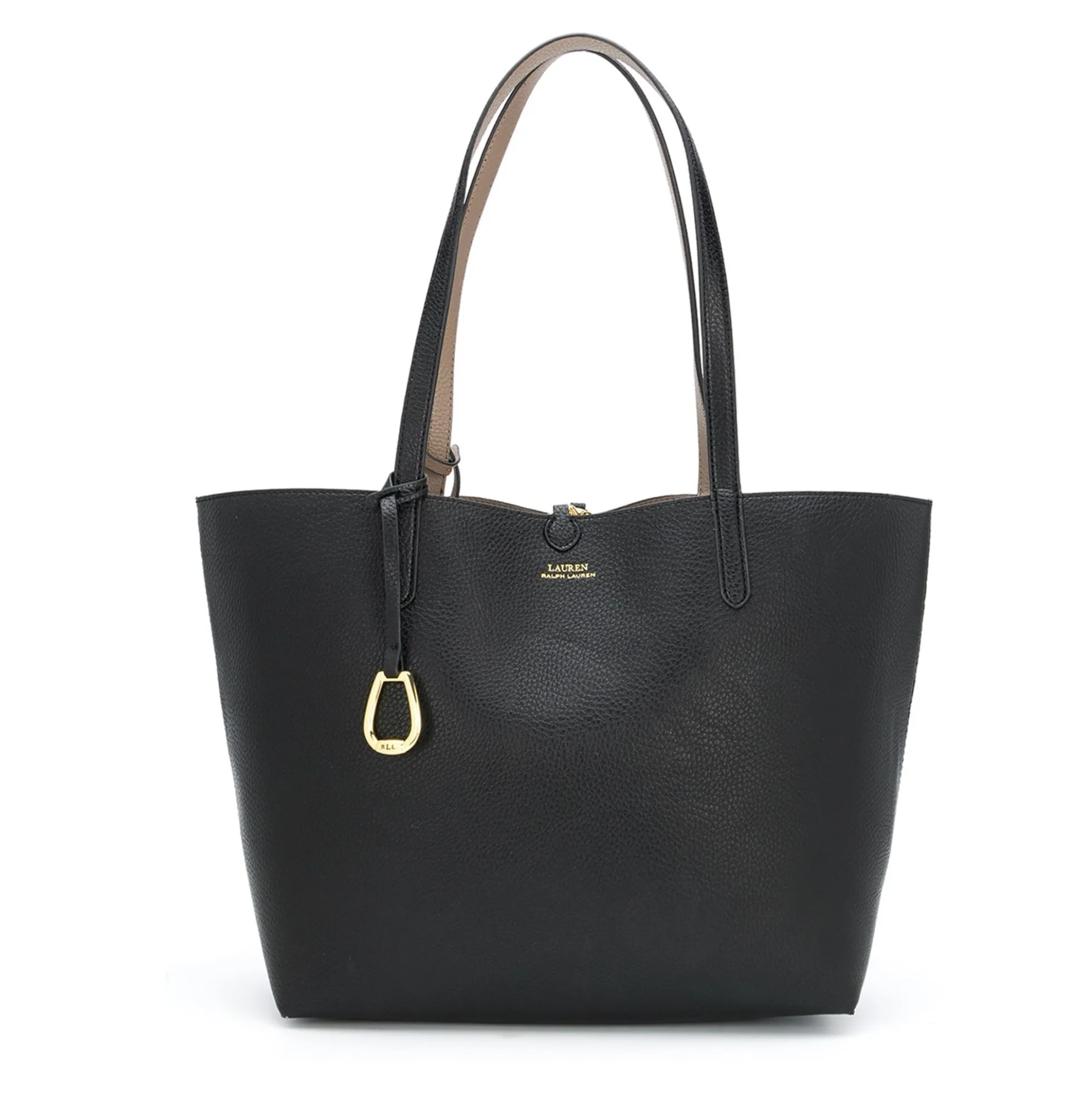 LAUREN RALPH LAUREN Bolsos RVRSBLE TOTE 001 BLACK/TAUPE